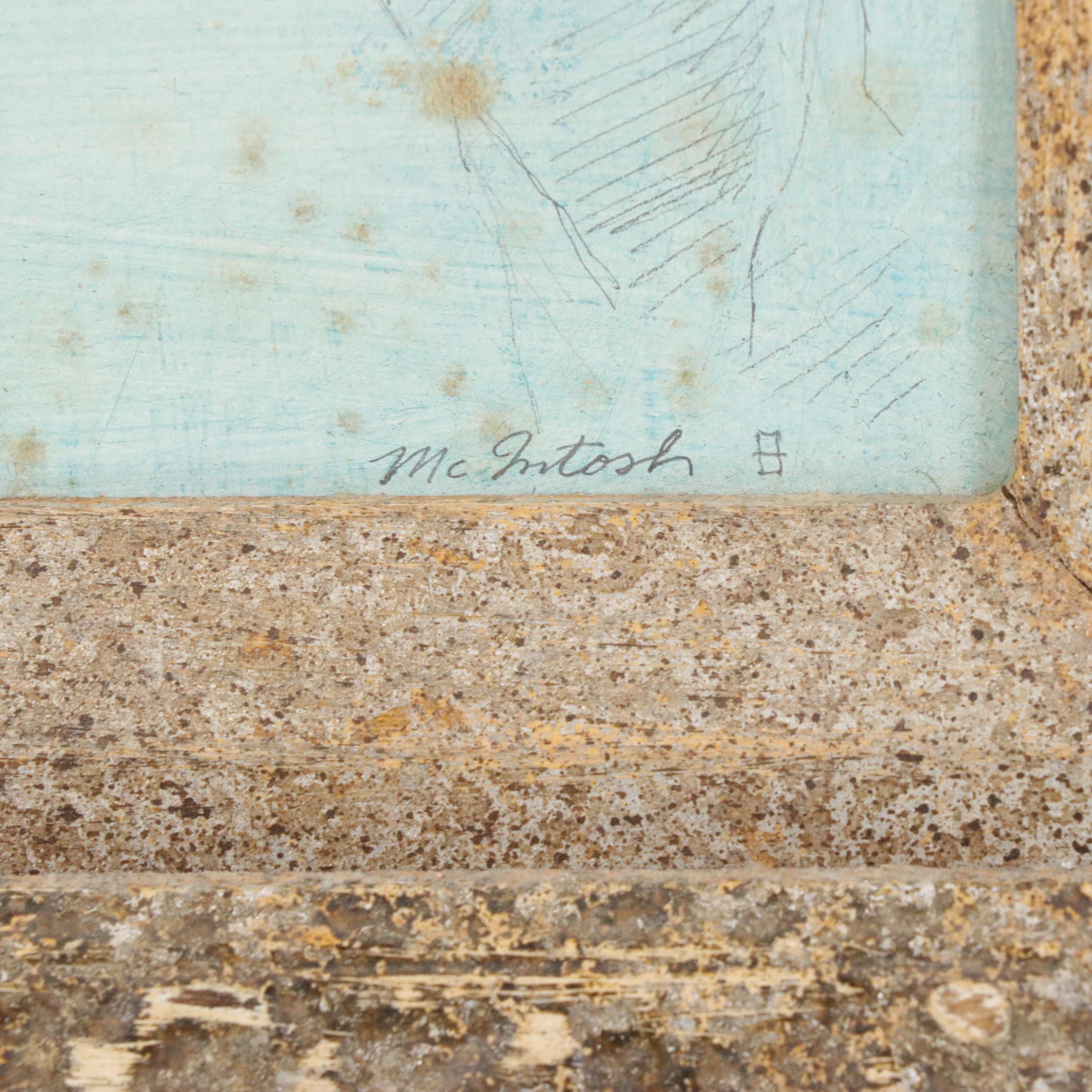 Graphite Drawing of Mother and Child