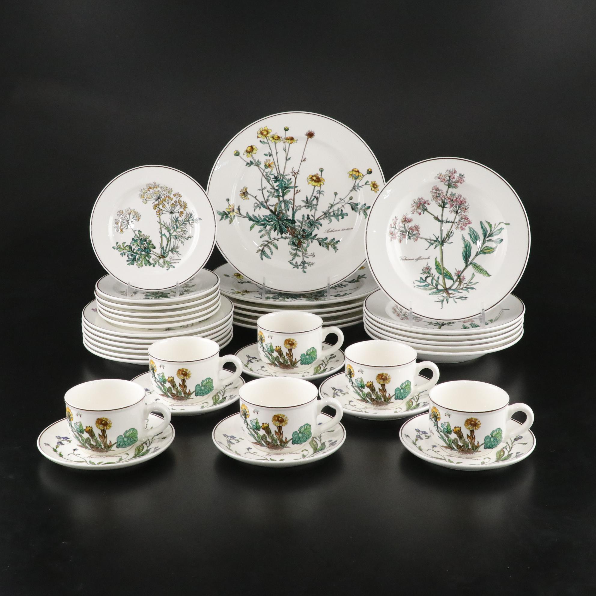 Villeroy & Boch "Botanica" Porcelain Dinnerware Service Set for Six