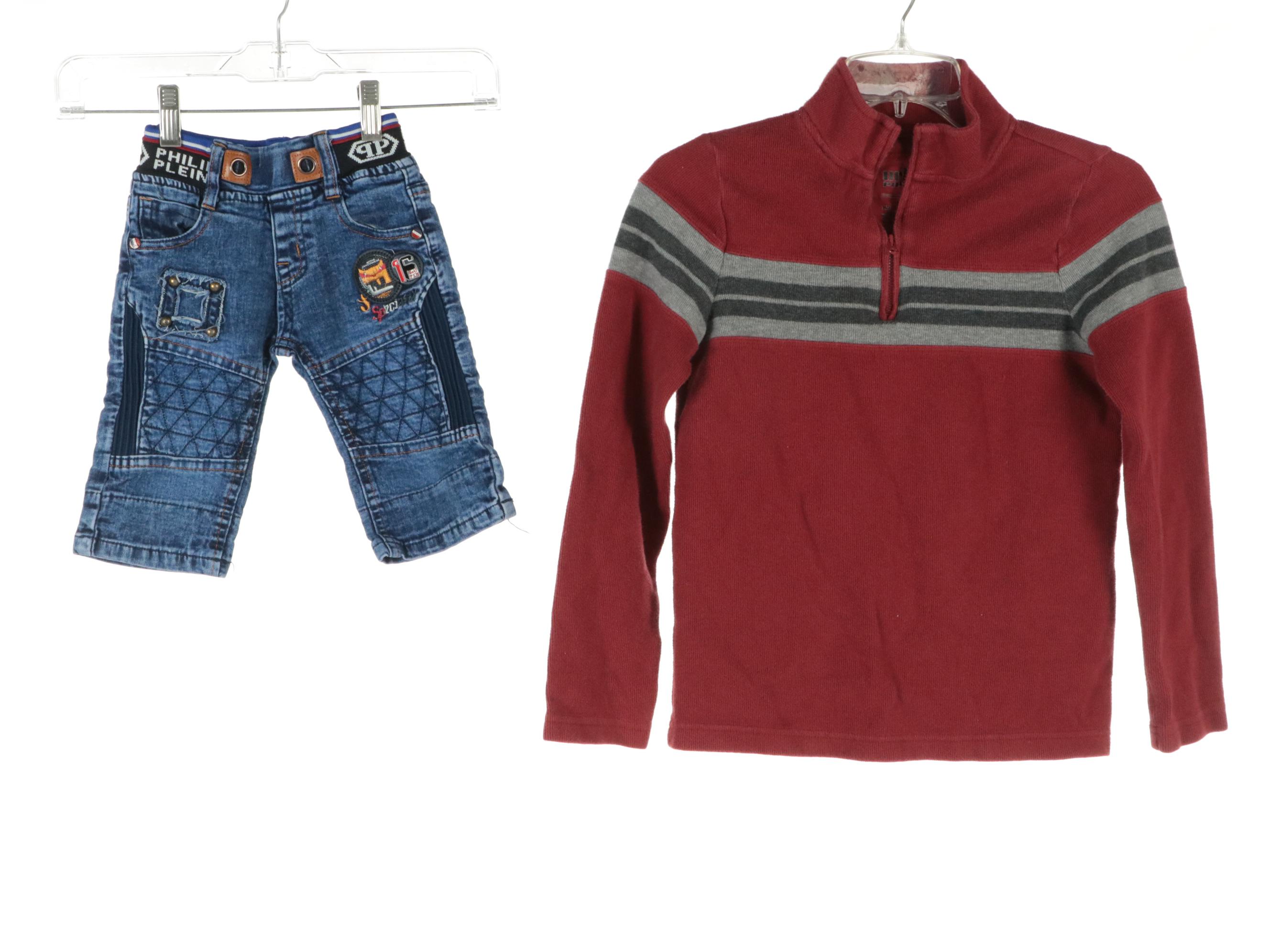 Boys' Philipp Plein Shorts, Urban Pipeline Quart-Zip,H&M T-Rex Crewneck & More