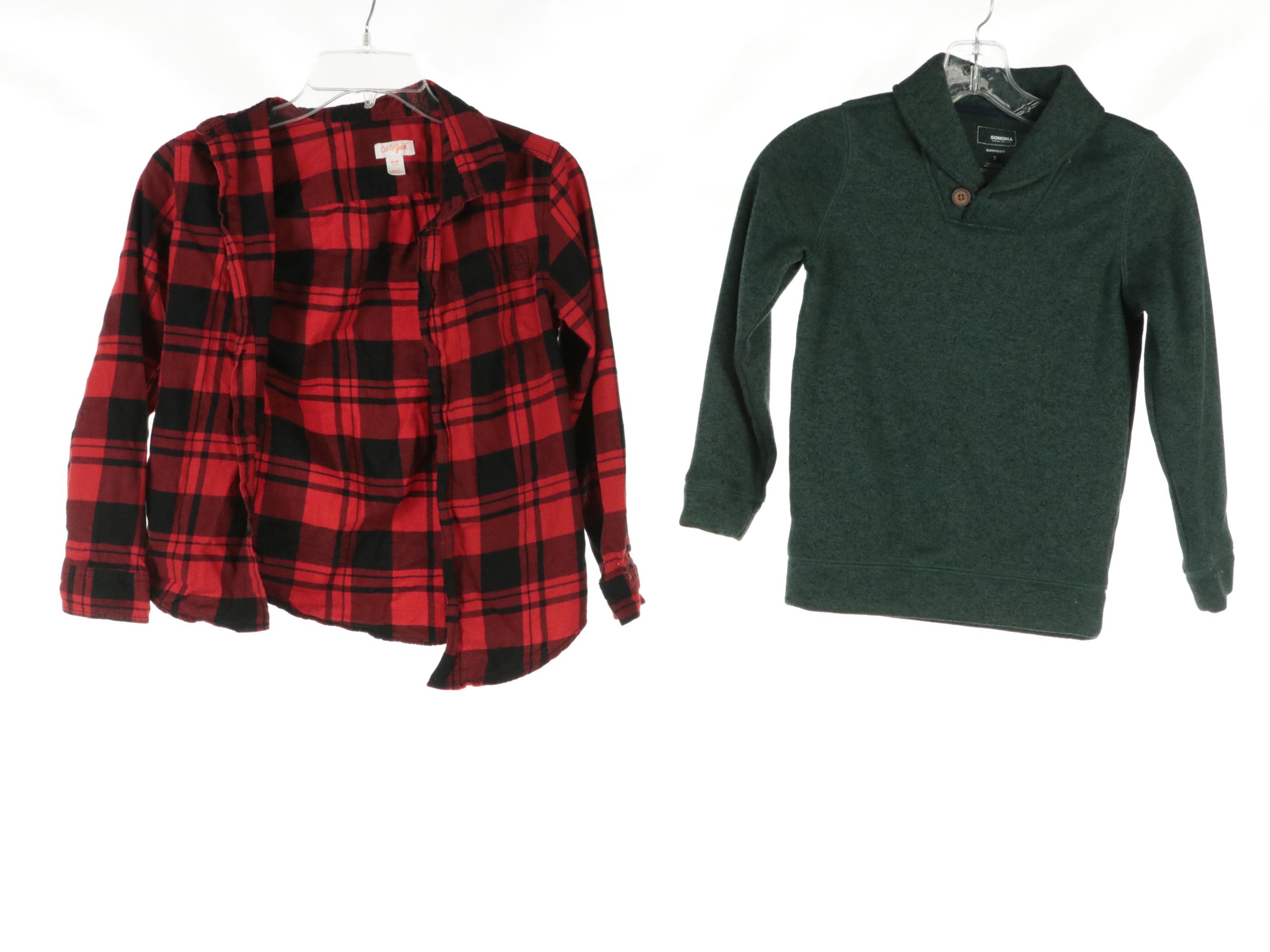 Boys' Philipp Plein Shorts, Urban Pipeline Quart-Zip,H&M T-Rex Crewneck & More