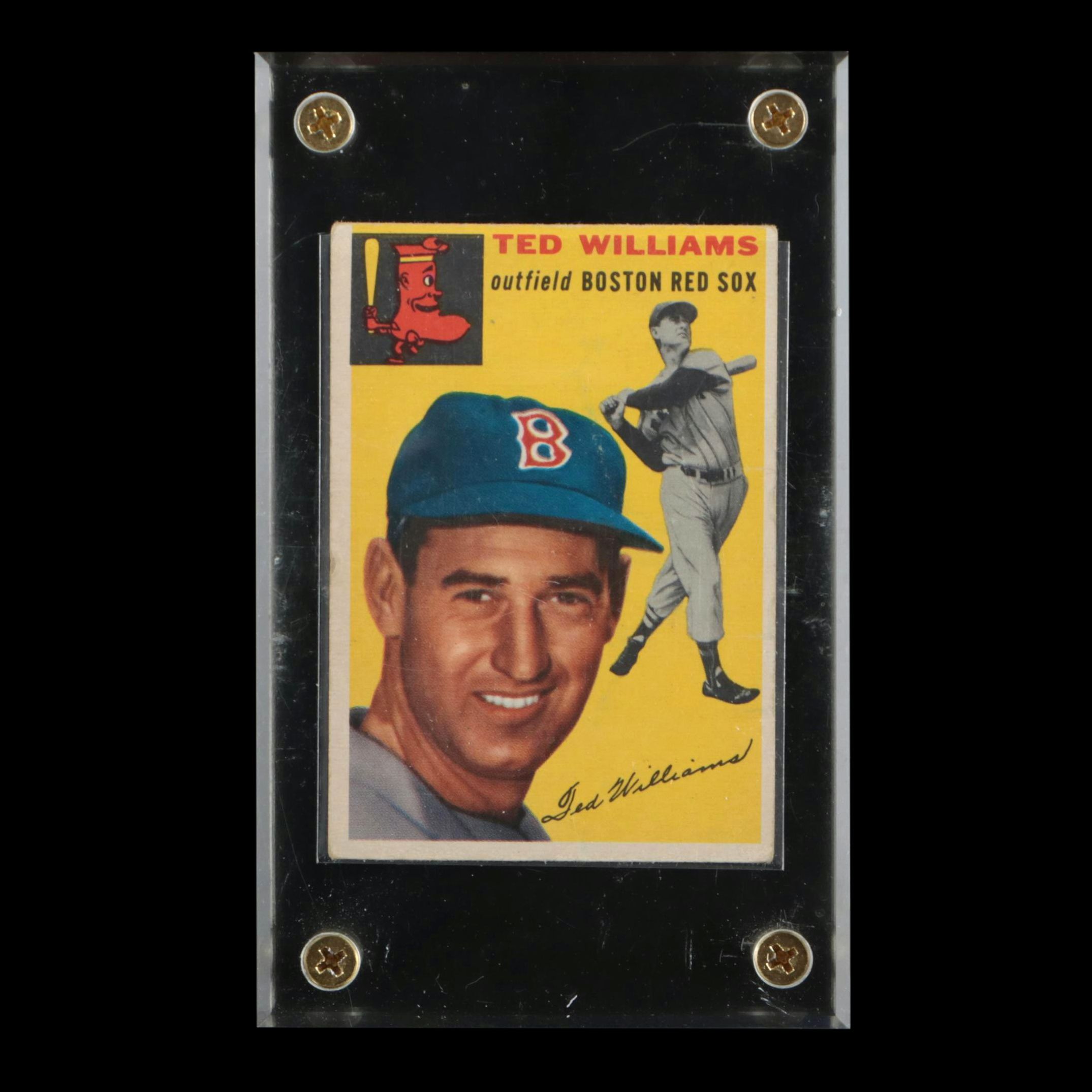 1954 Topps Ted Williams Boston Red Sox Baseball Card