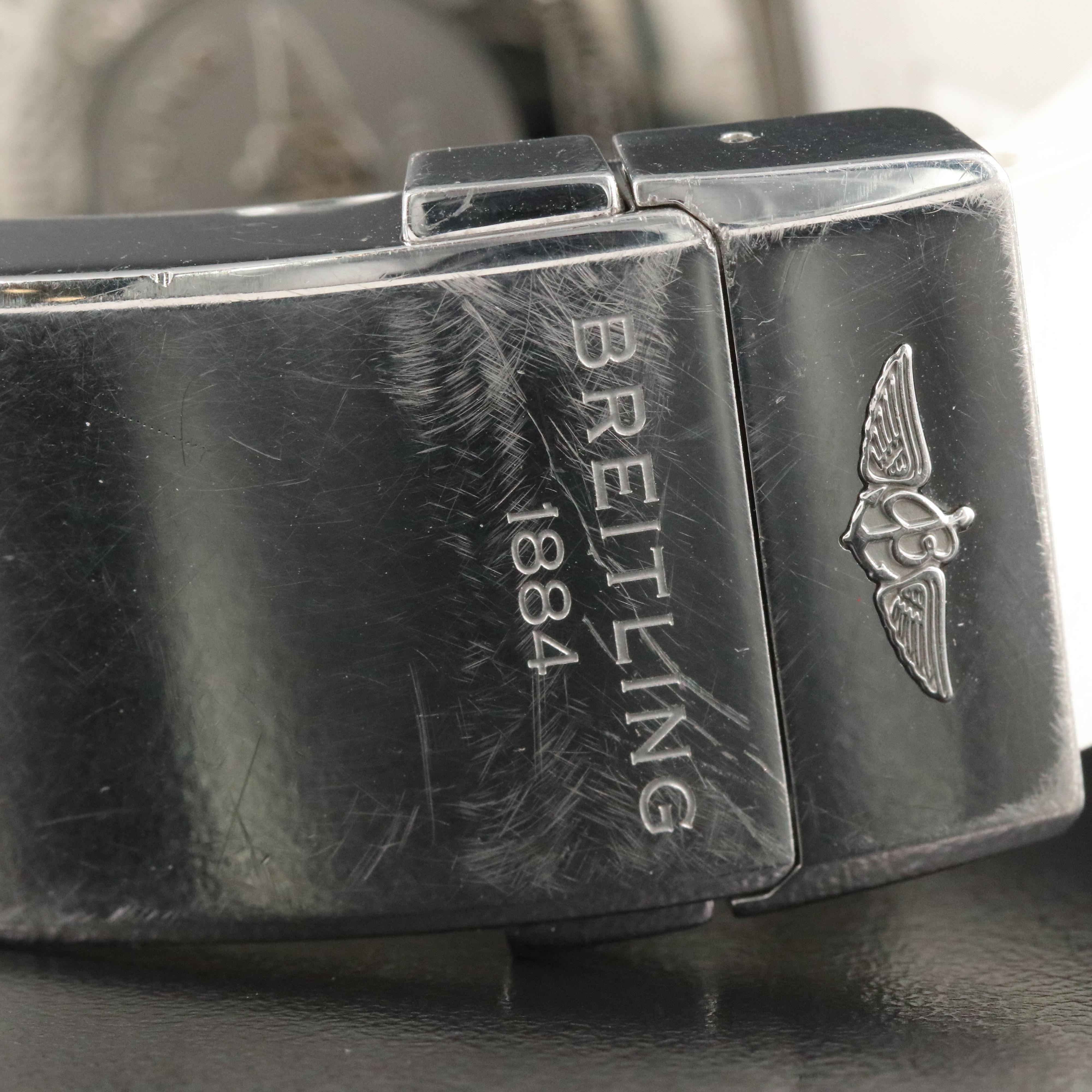 Breitling Superocean GMT A32380 White 41mm Steel Automatic Watch