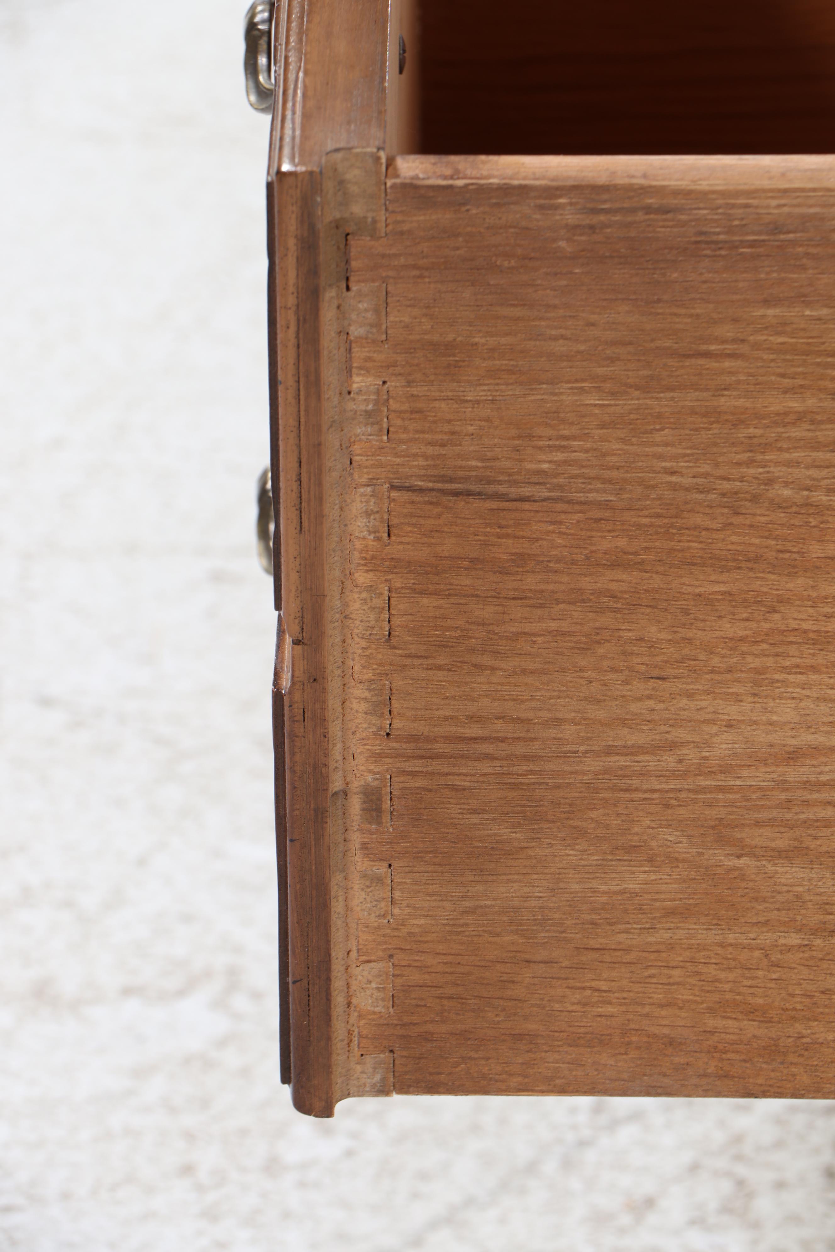 Weiman French Provincial Style Walnut Finish Side Table, Mid to Late 20th C.