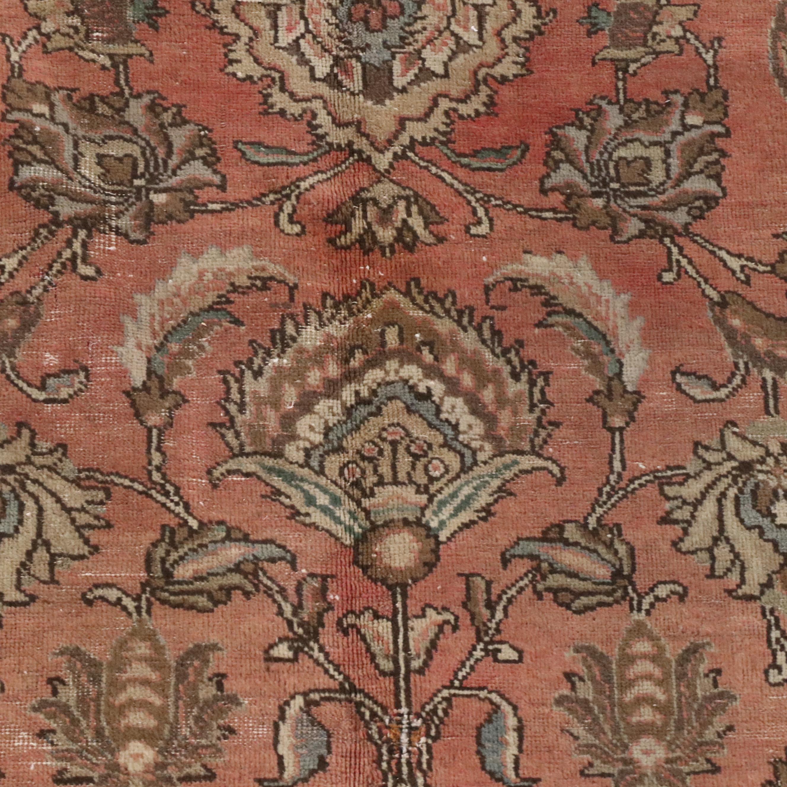 8'11 x 12'7 Hand-Knotted Persian Hamadan Area Rug