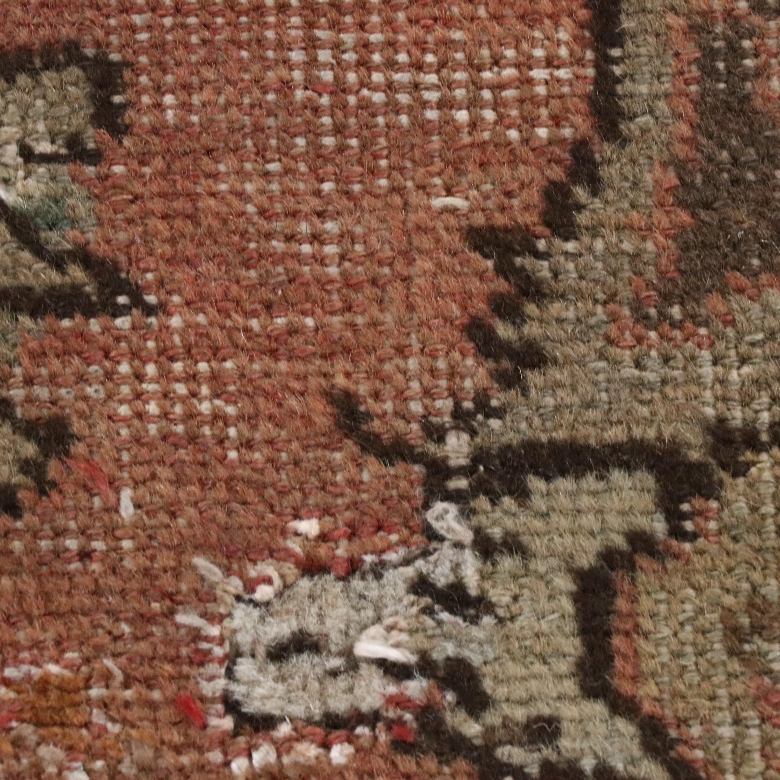 8'11 x 12'7 Hand-Knotted Persian Hamadan Area Rug