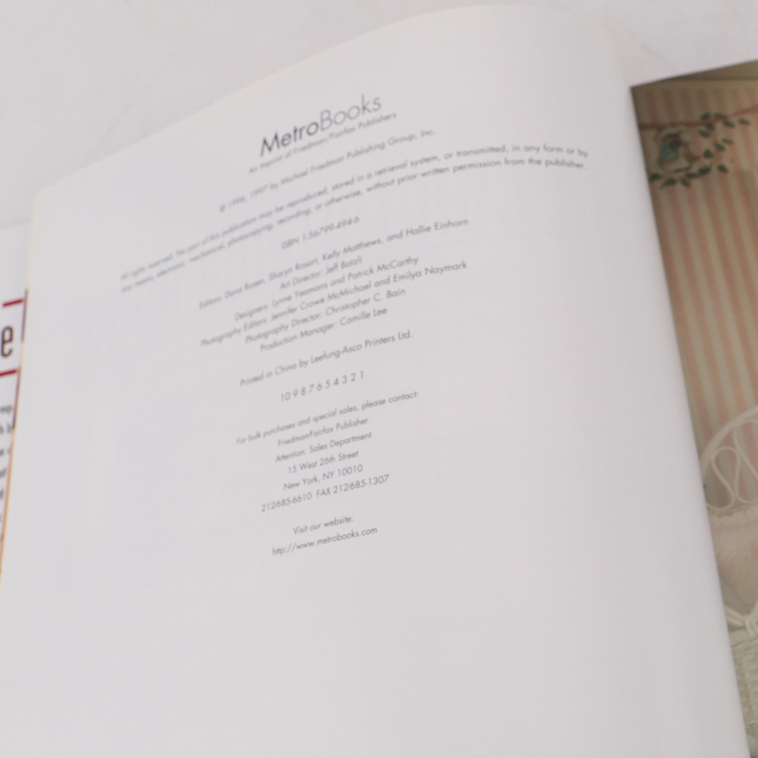 First Edition "The Comfortable Home: Stylish Ideas for Living" and More Books