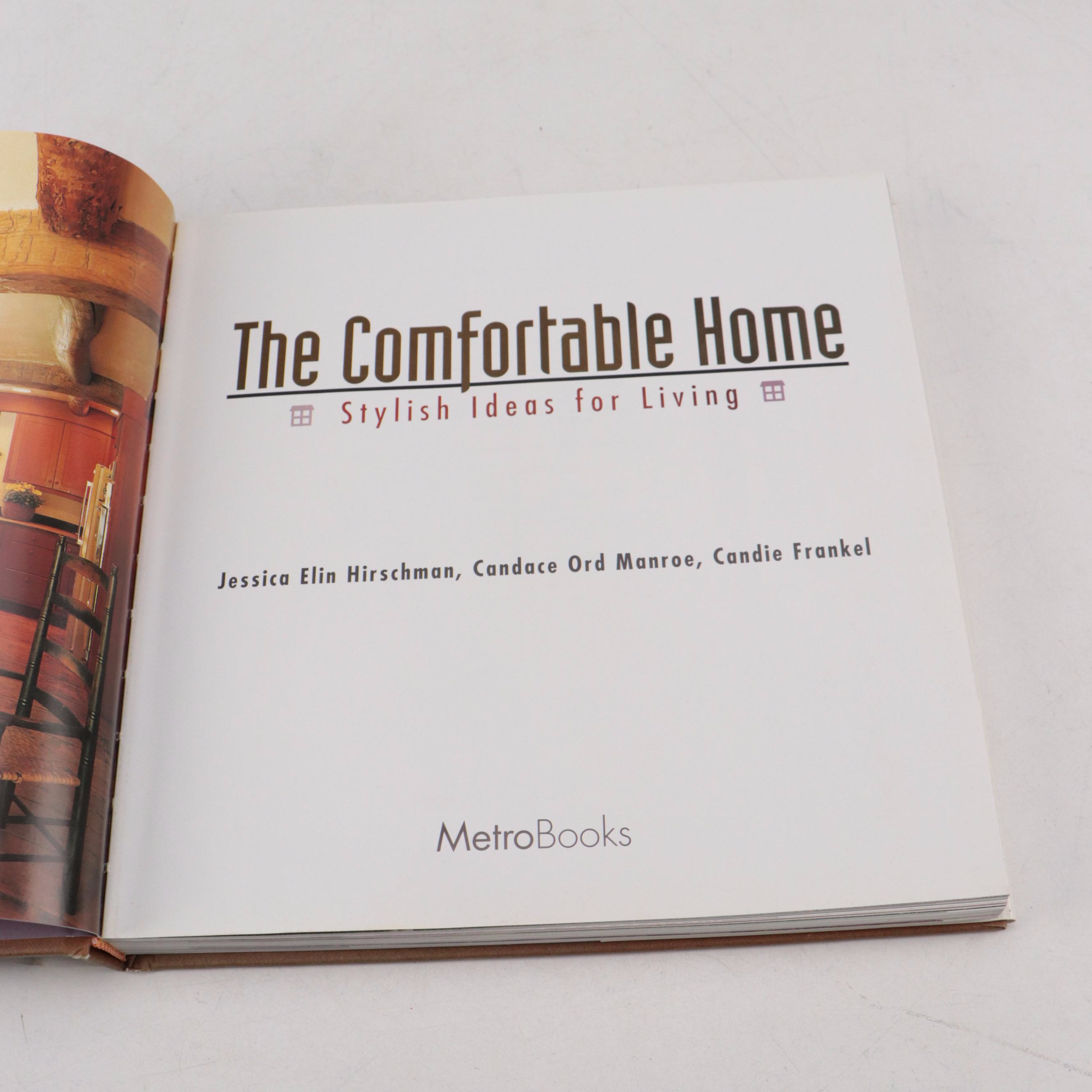 First Edition "The Comfortable Home: Stylish Ideas for Living" and More Books