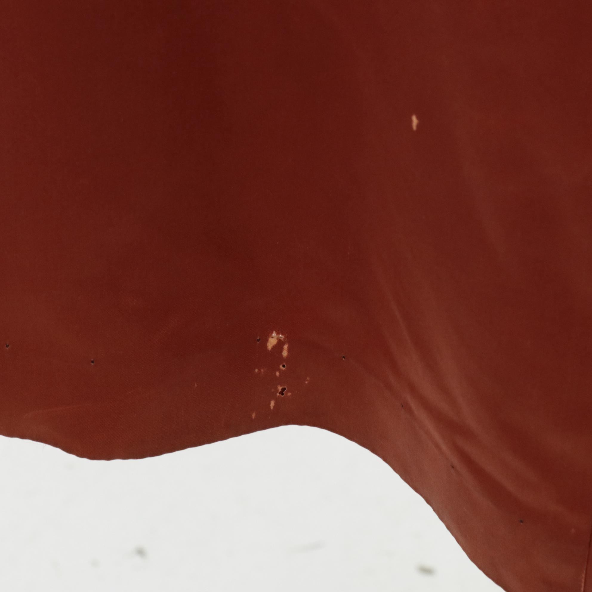 Mink Fur Trimmed Faux Fur Coat from Gimbels, Mid-20th Century