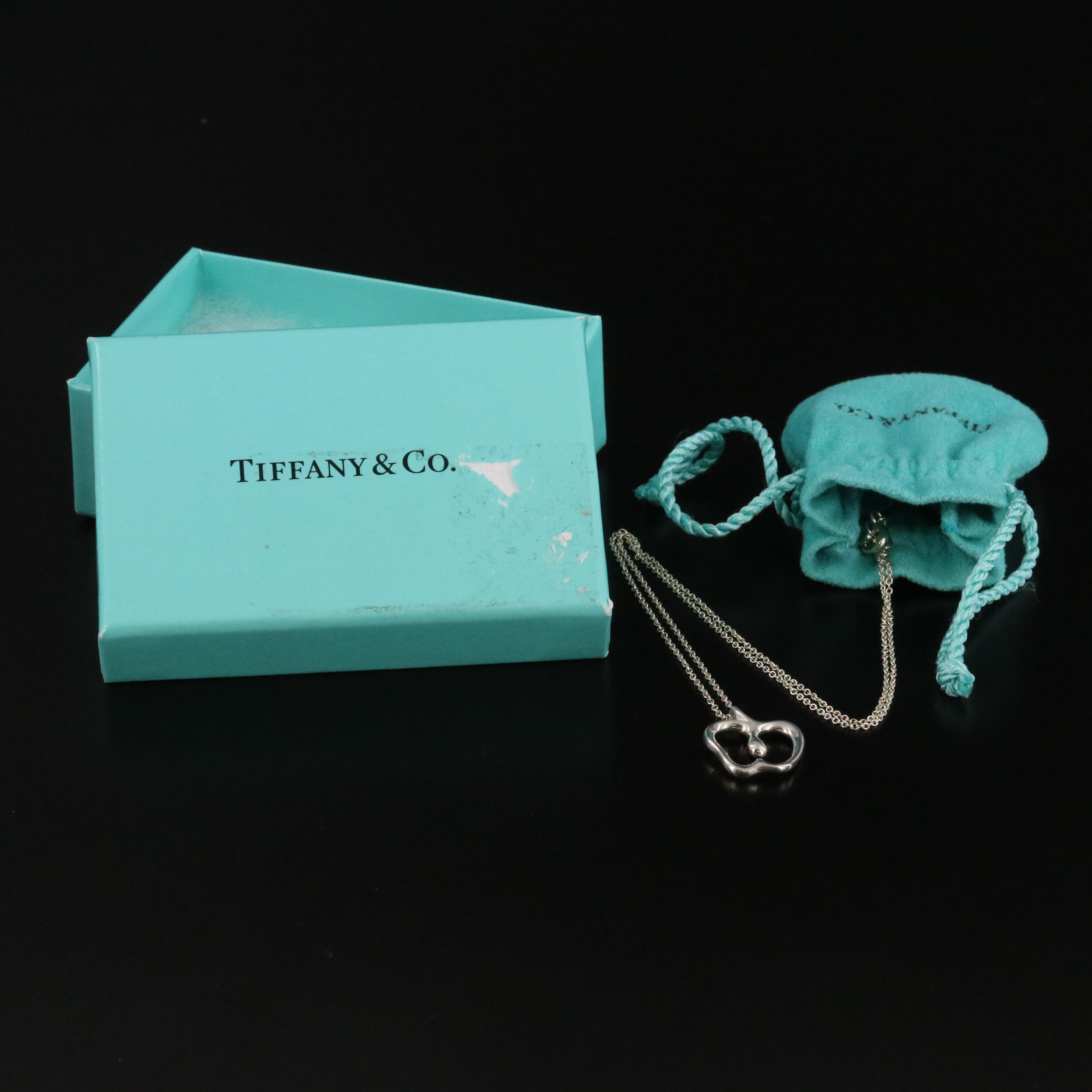 Elsa Peretti for Tiffany & Co. Sterling Apple Pendant Necklace