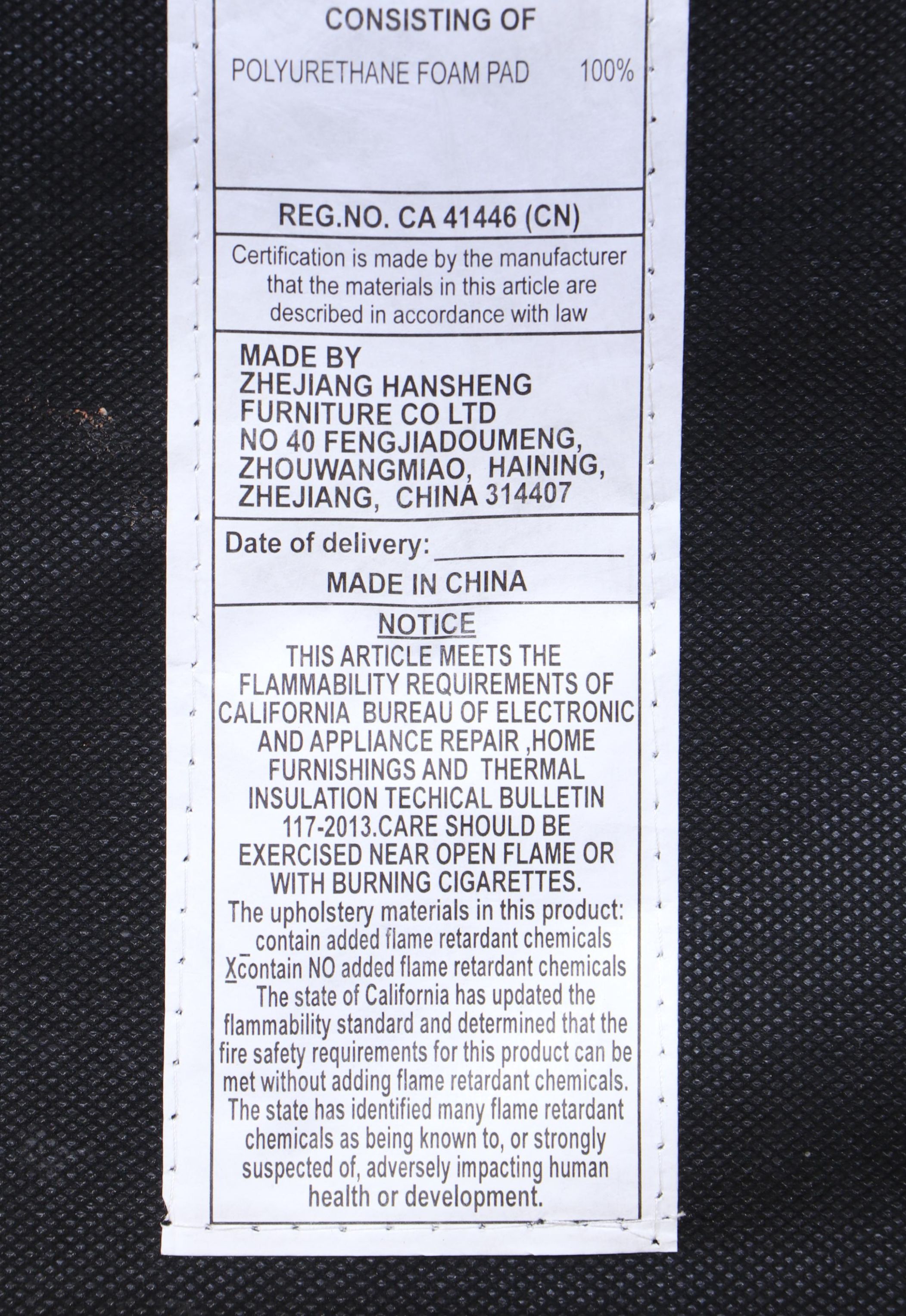 Four Contemporary Hardwood and Faux-Leather Counter Stools with Nailheads