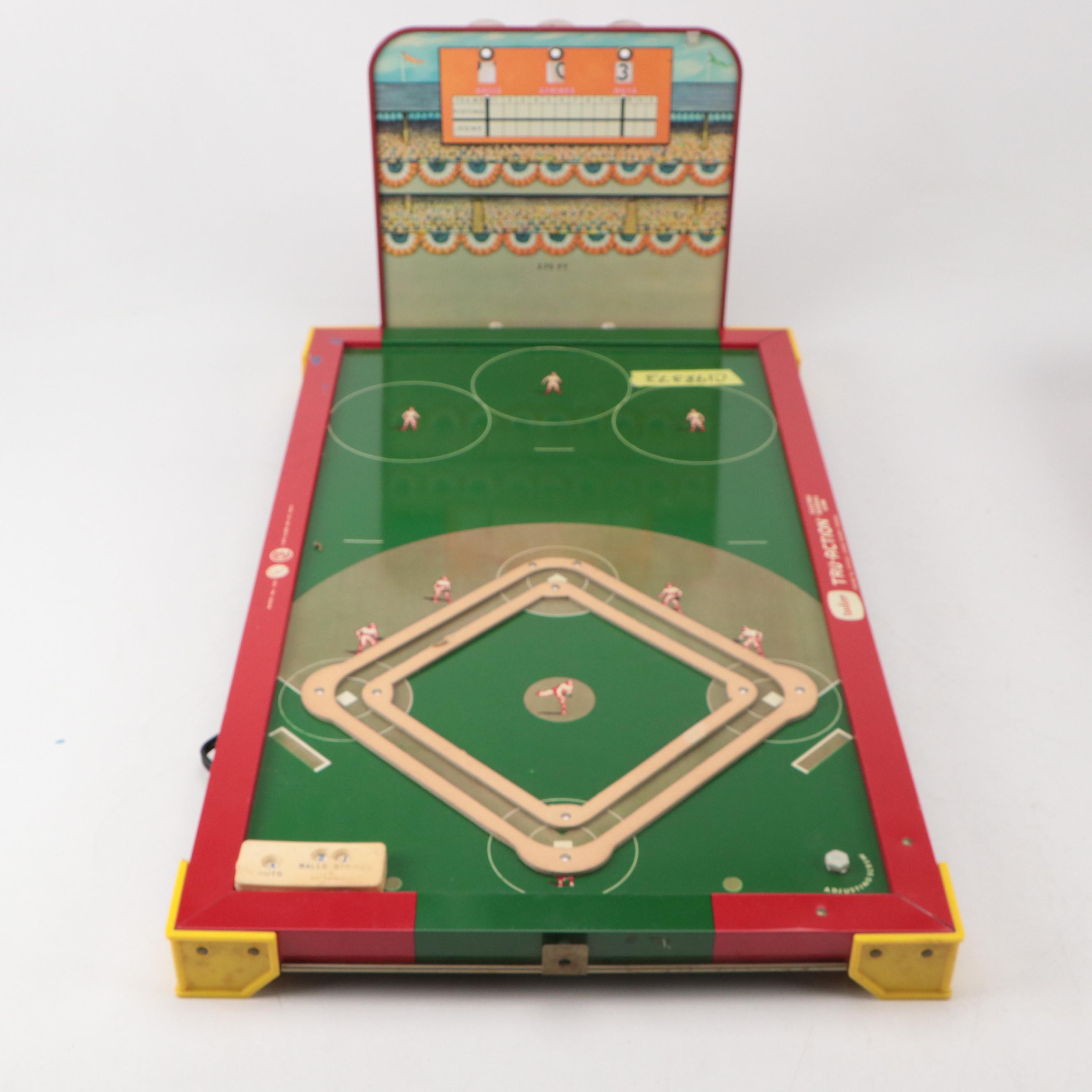 Tudor Tru-Action Electric Baseball Game, Electro-Magnetic Football & More Games