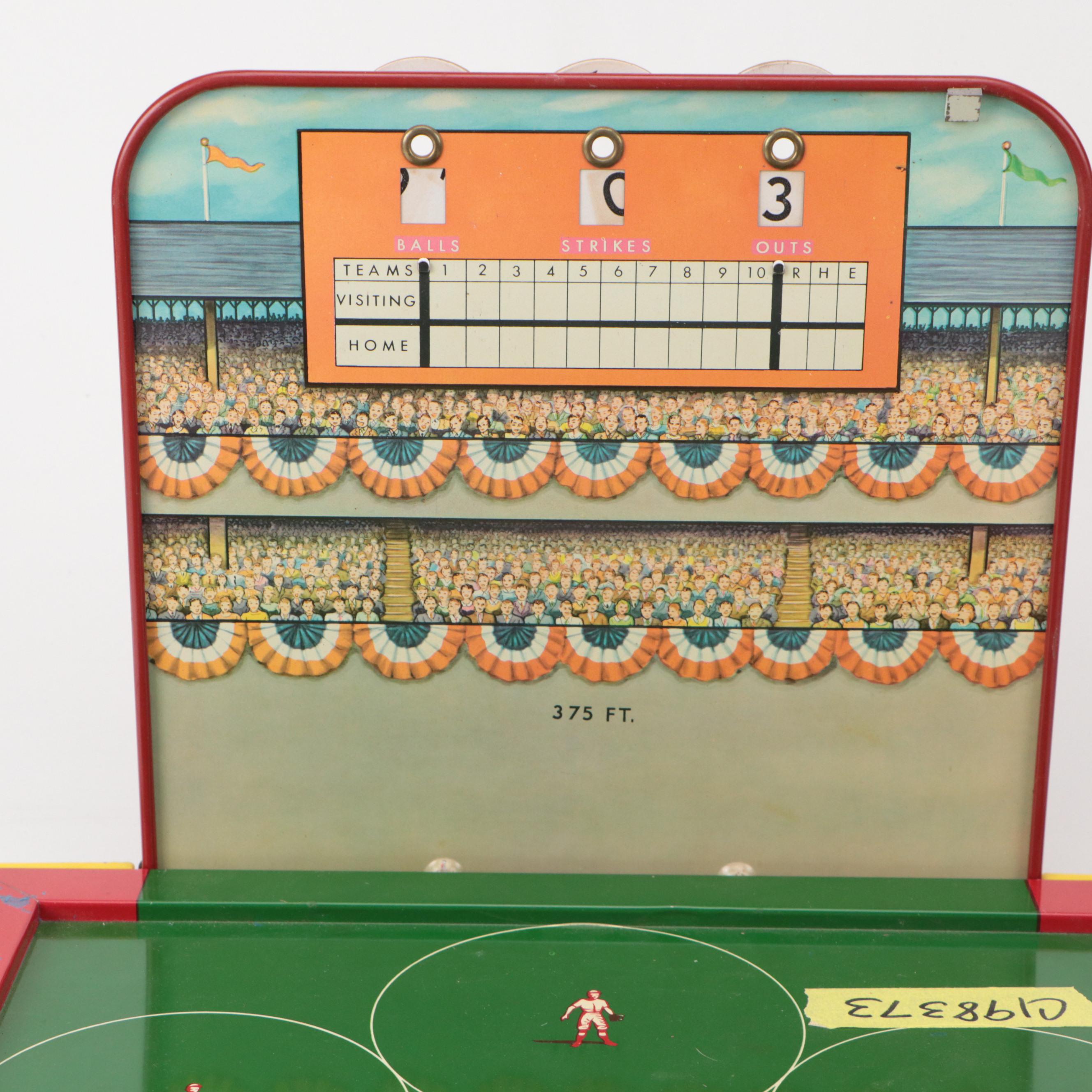 Tudor Tru-Action Electric Baseball Game, Electro-Magnetic Football & More Games