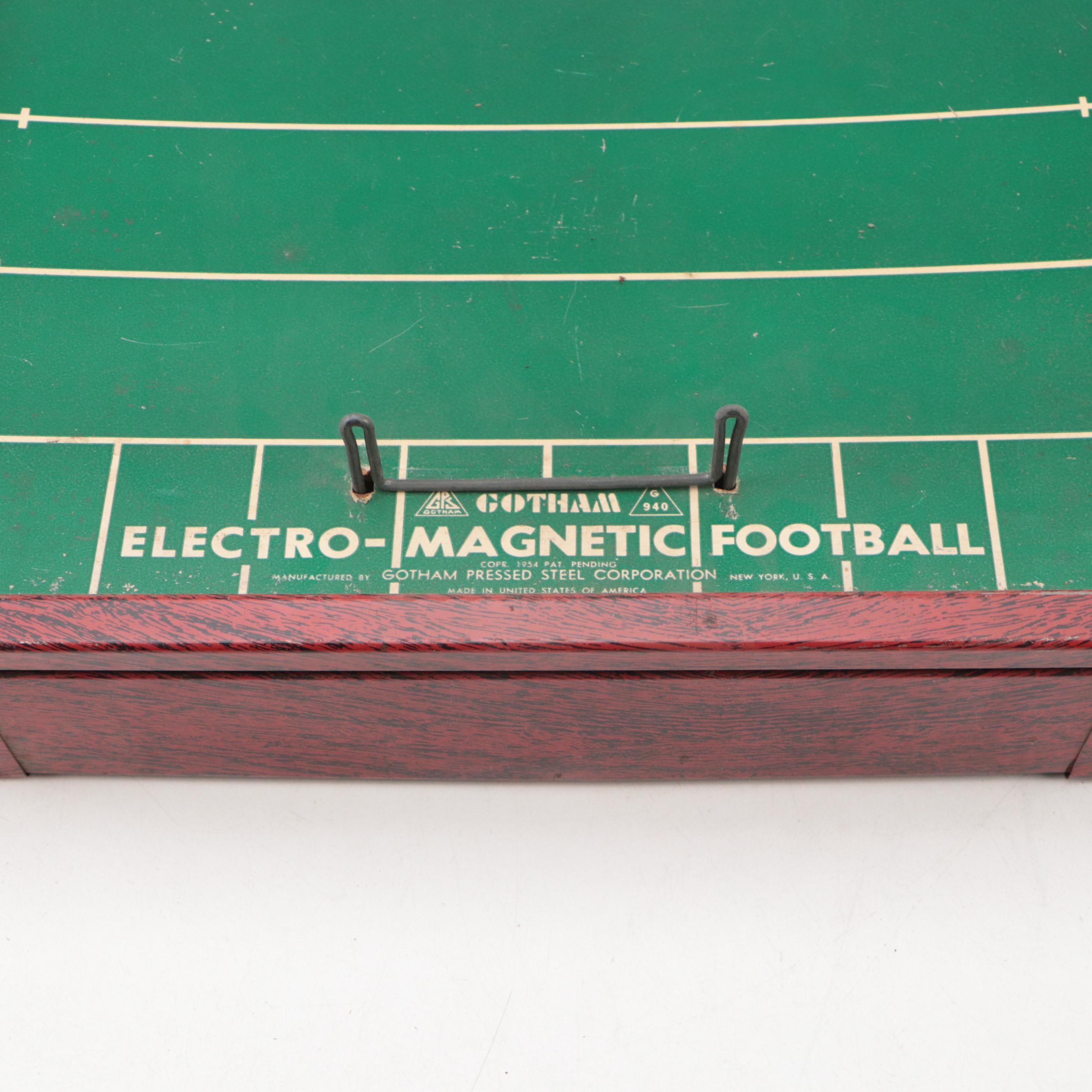 Tudor Tru-Action Electric Baseball Game, Electro-Magnetic Football & More Games