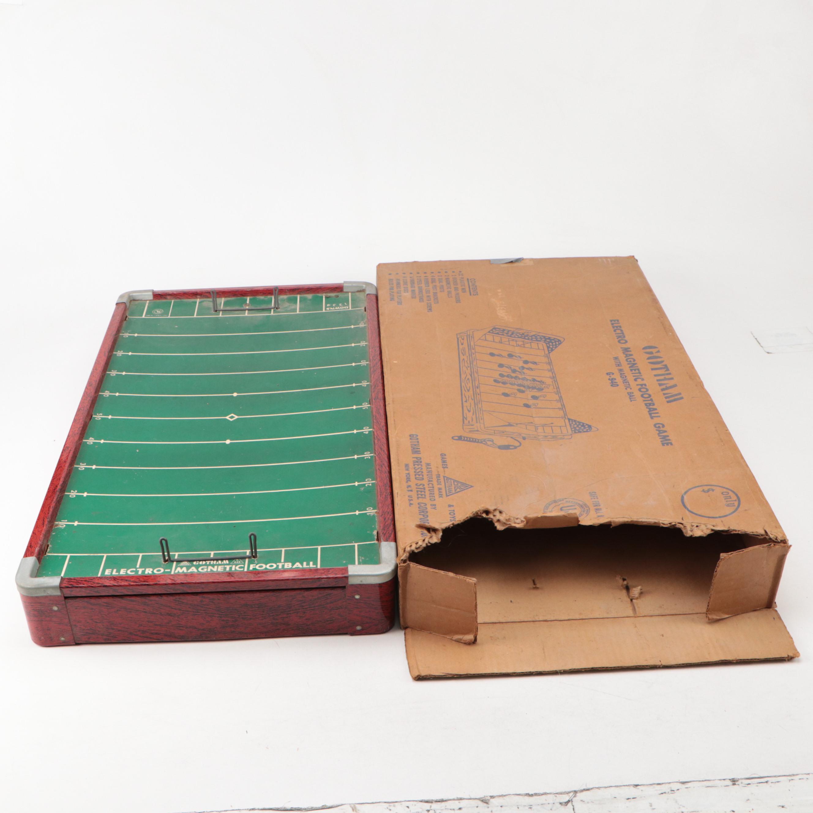 Tudor Tru-Action Electric Baseball Game, Electro-Magnetic Football & More Games