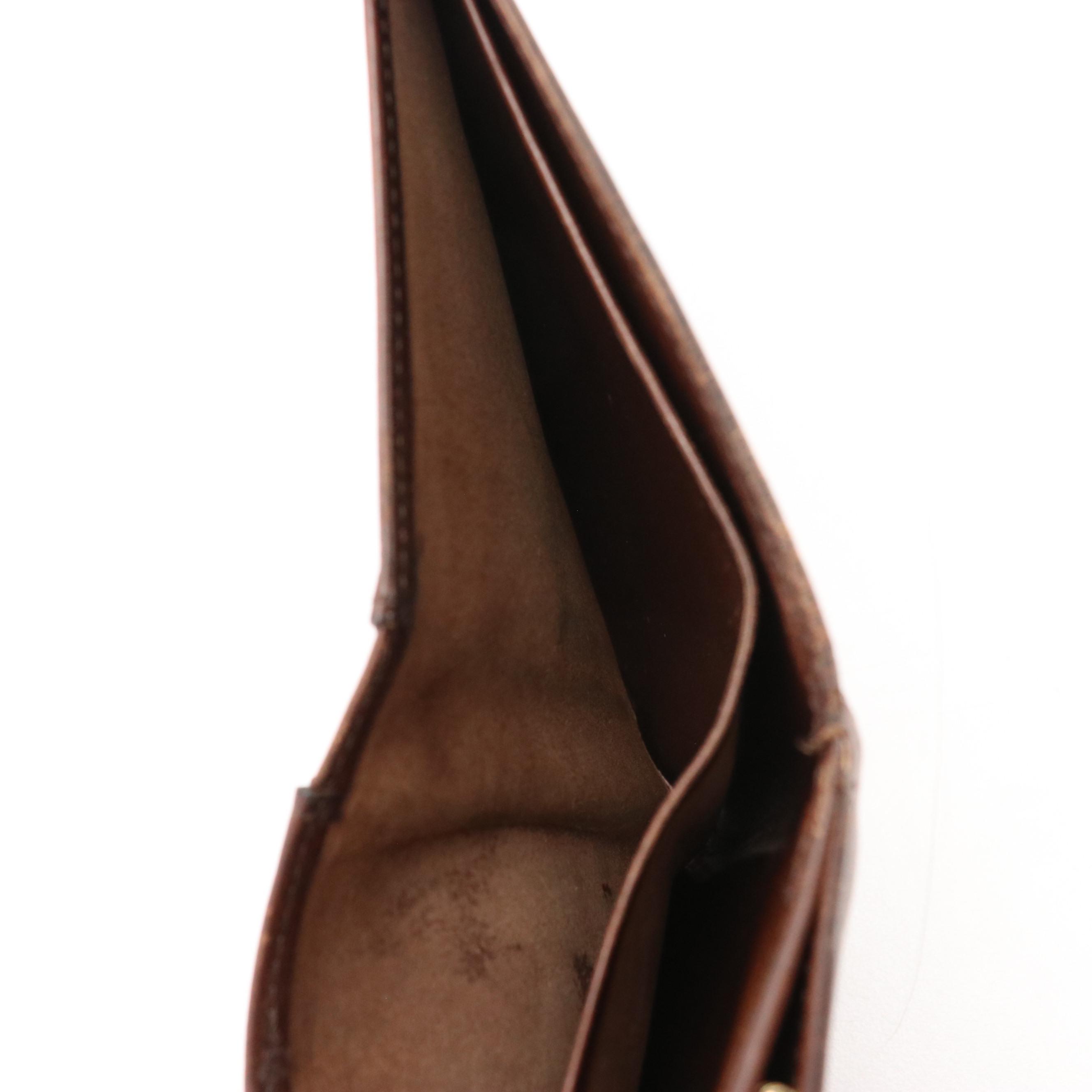 Coach Briefcase in Black Glove-Tanned Cowhide, Made in New York City, and Wallet