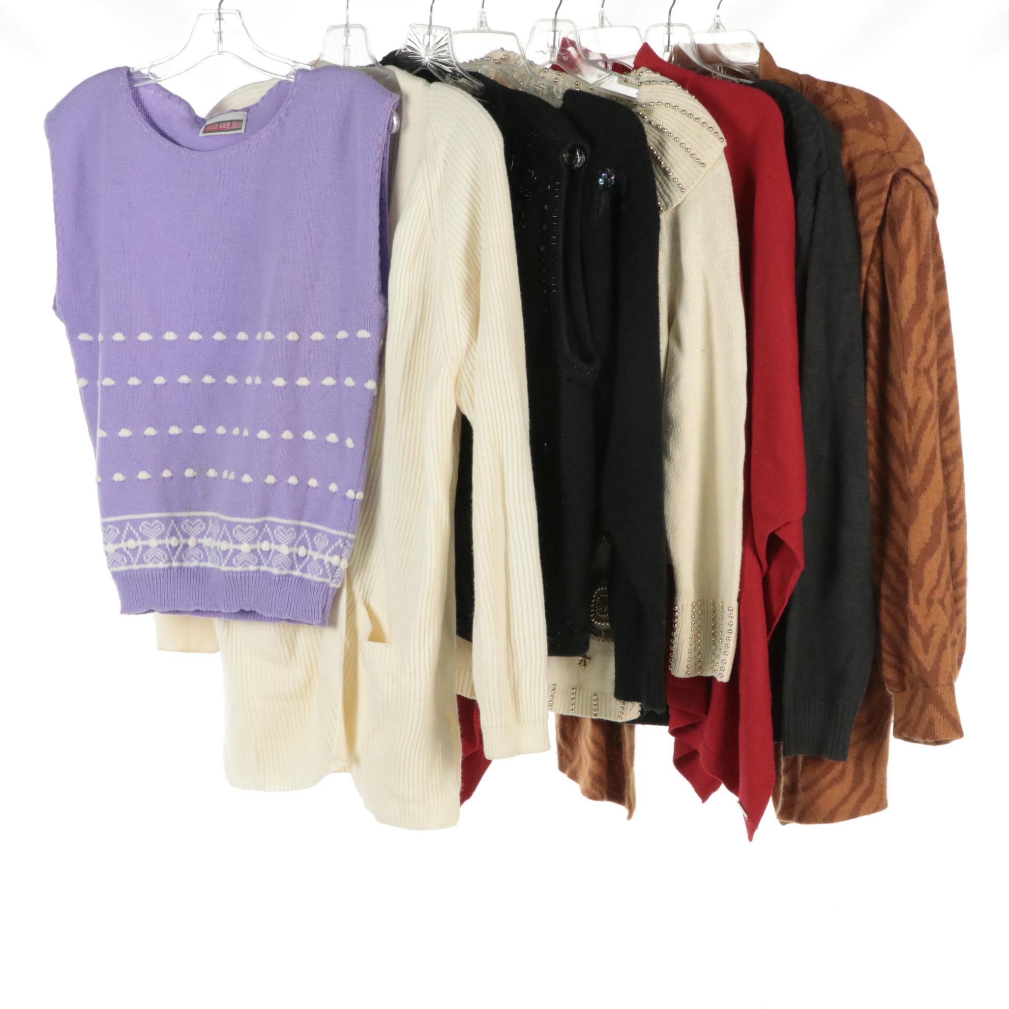 Lauren Ralph Lauren Poncho, Yarnworks Cardigan, Other Sweaters & Sweater Vests