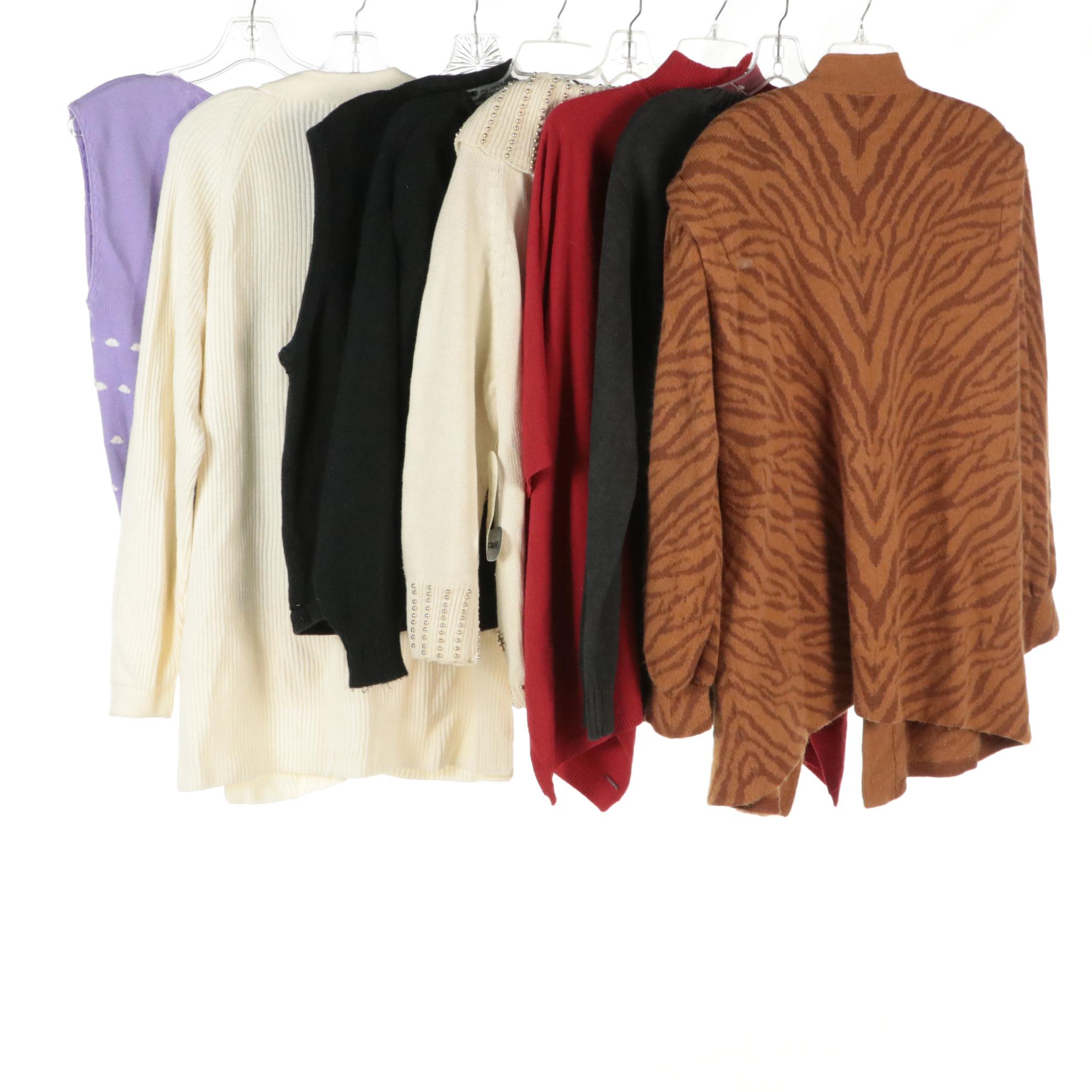 Lauren Ralph Lauren Poncho, Yarnworks Cardigan, Other Sweaters & Sweater Vests