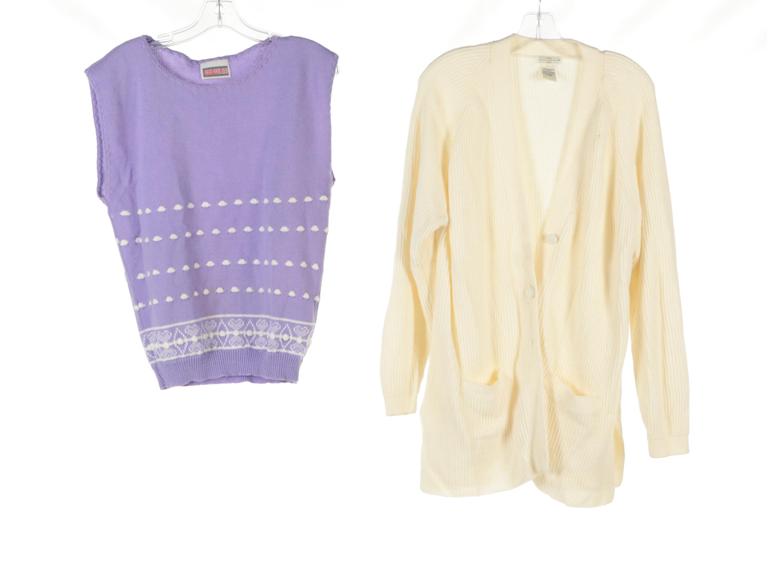 Lauren Ralph Lauren Poncho, Yarnworks Cardigan, Other Sweaters & Sweater Vests