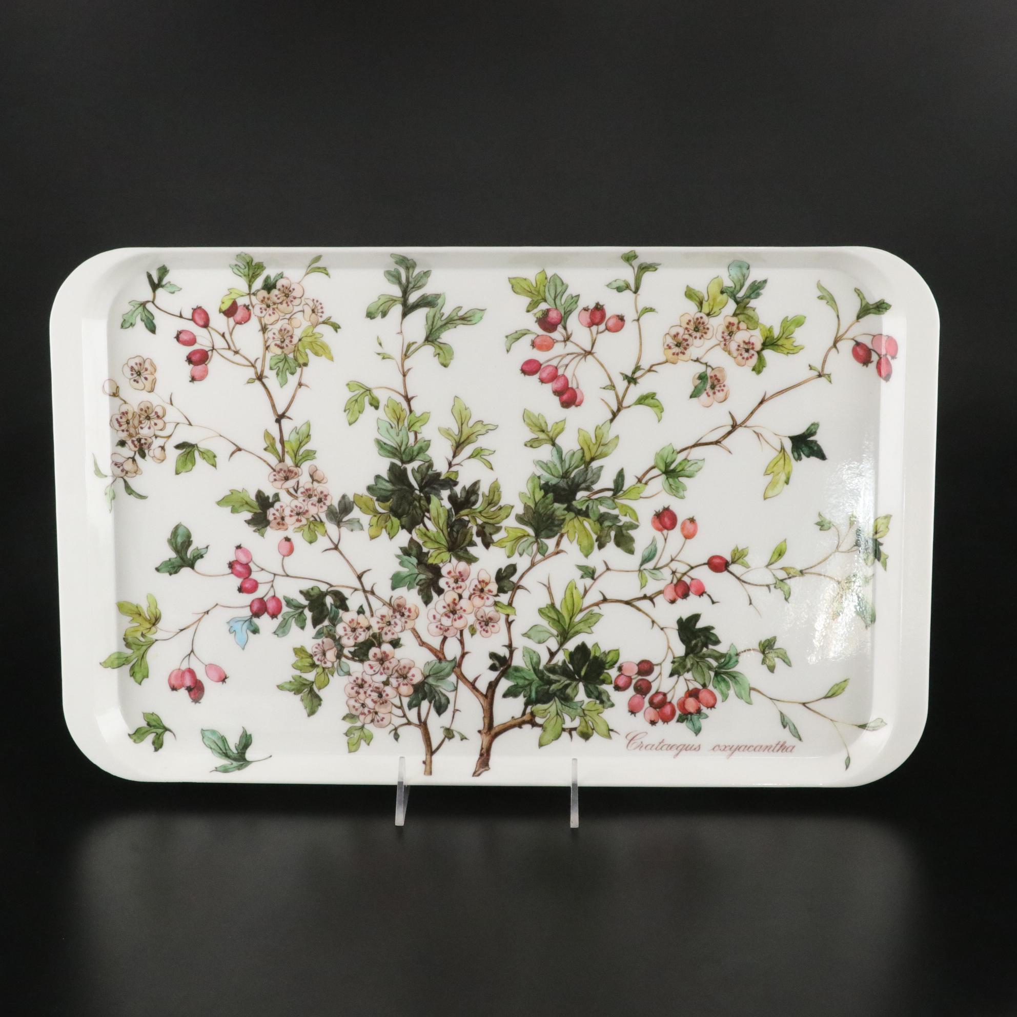 Villeroy & Boch "Botanica" Coffee Service Set with Tray and Covered Butter Dish