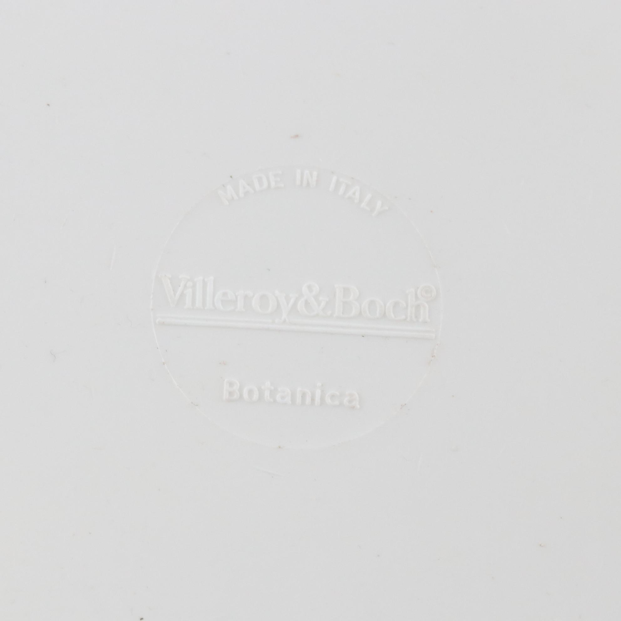 Villeroy & Boch "Botanica" Coffee Service Set with Tray and Covered Butter Dish