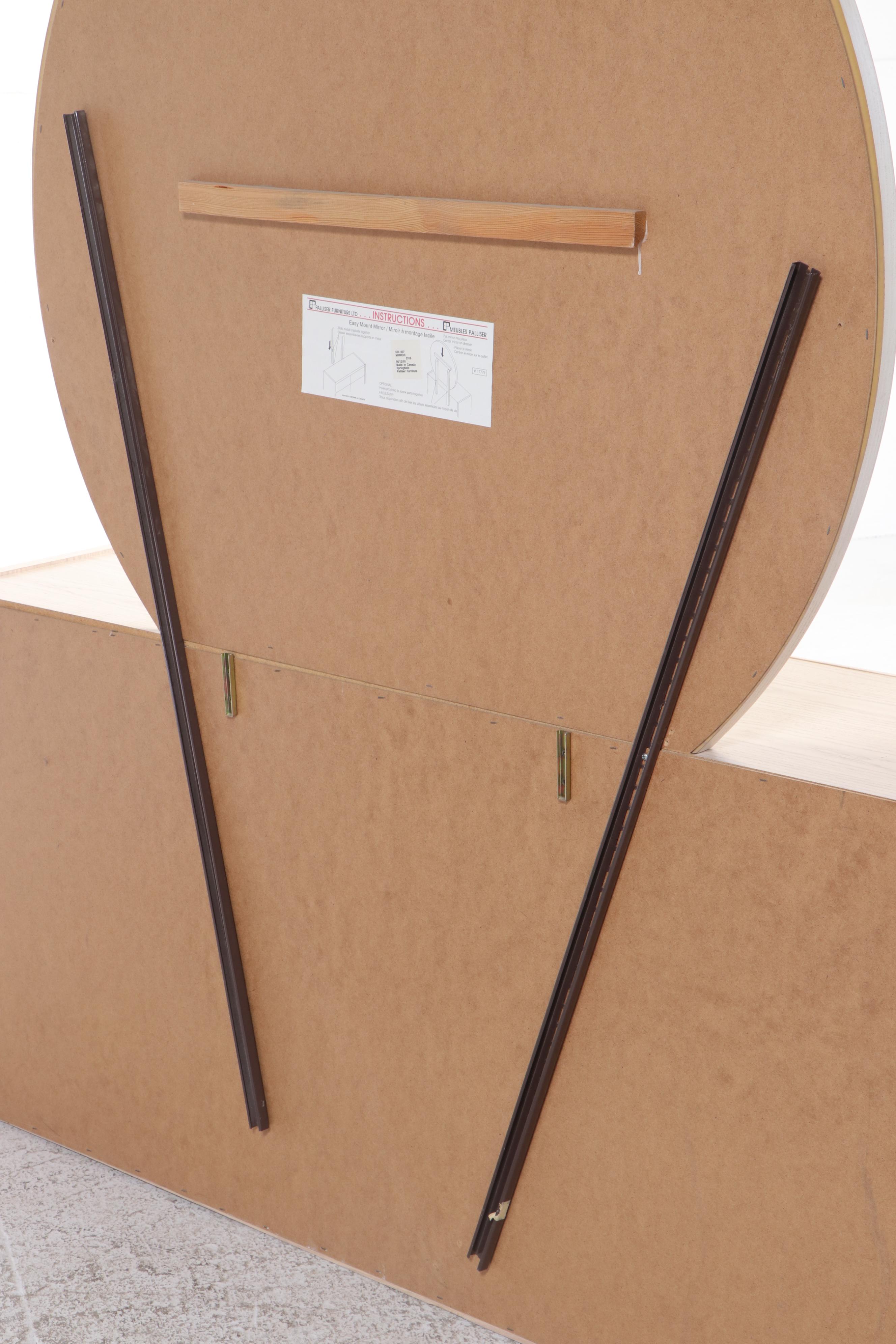 Palliser Postmodernist Oak-Grained Laminate Six-Drawer Dresser