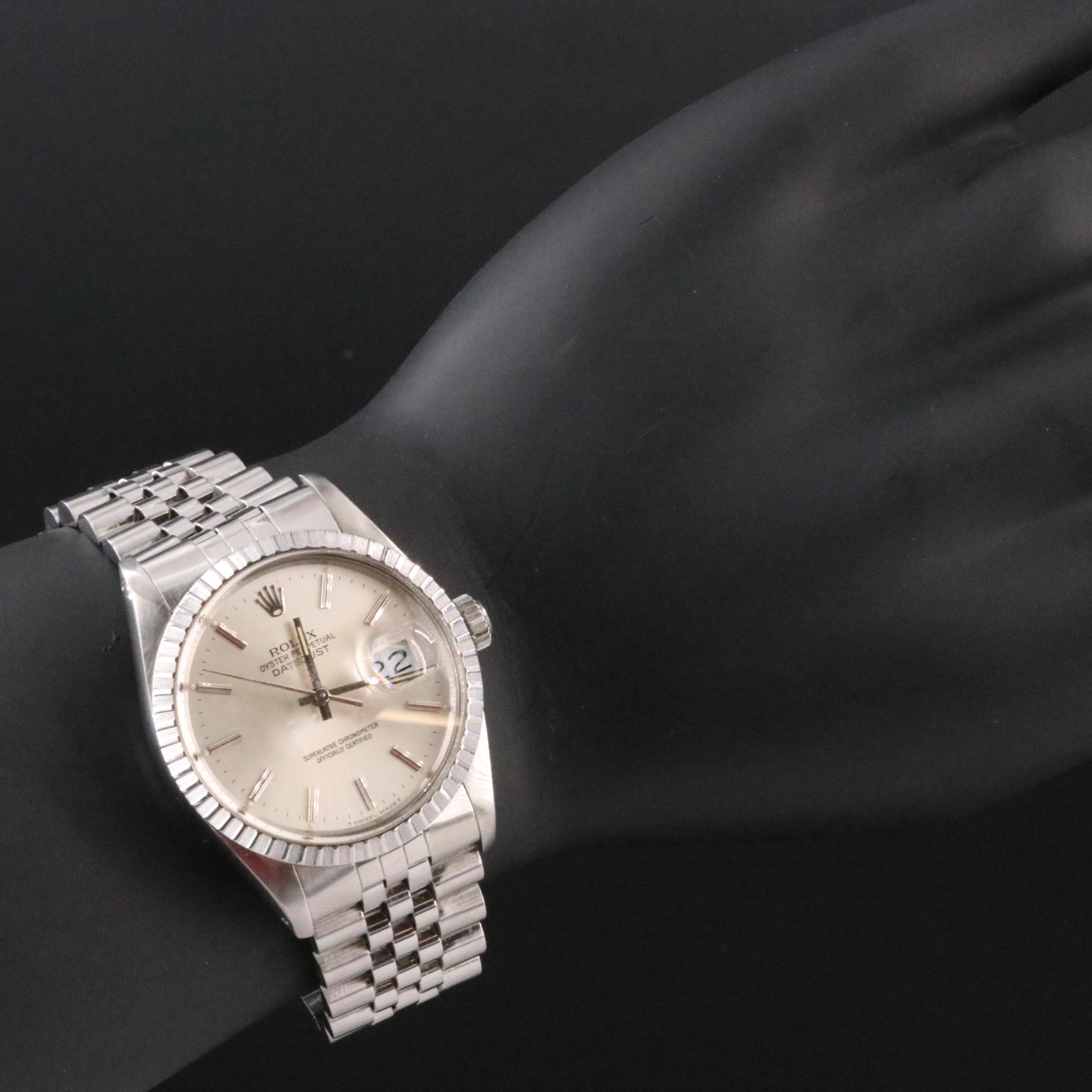 1986 Rolex Oyster Perpetual Datejust Watch