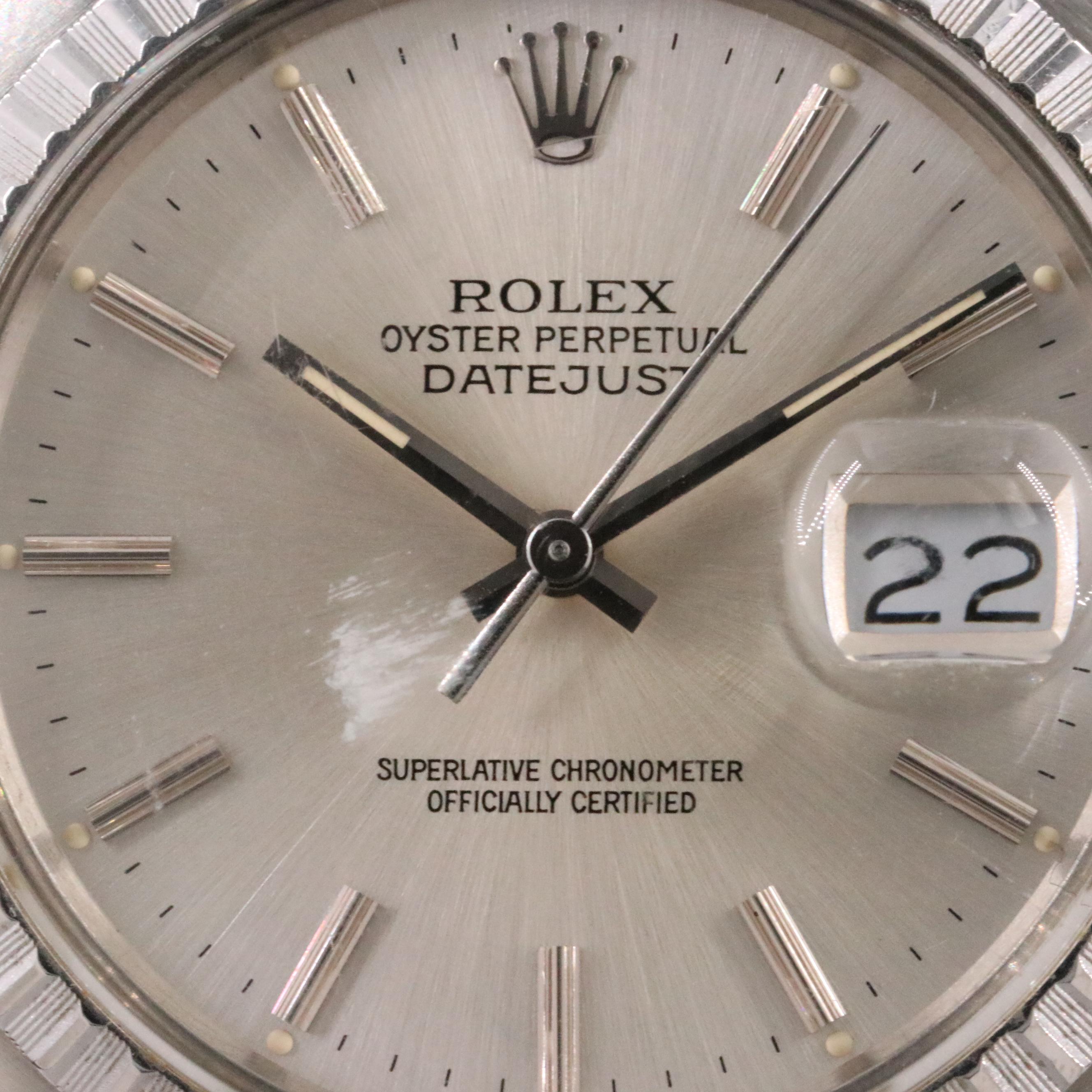 1986 Rolex Oyster Perpetual Datejust Watch