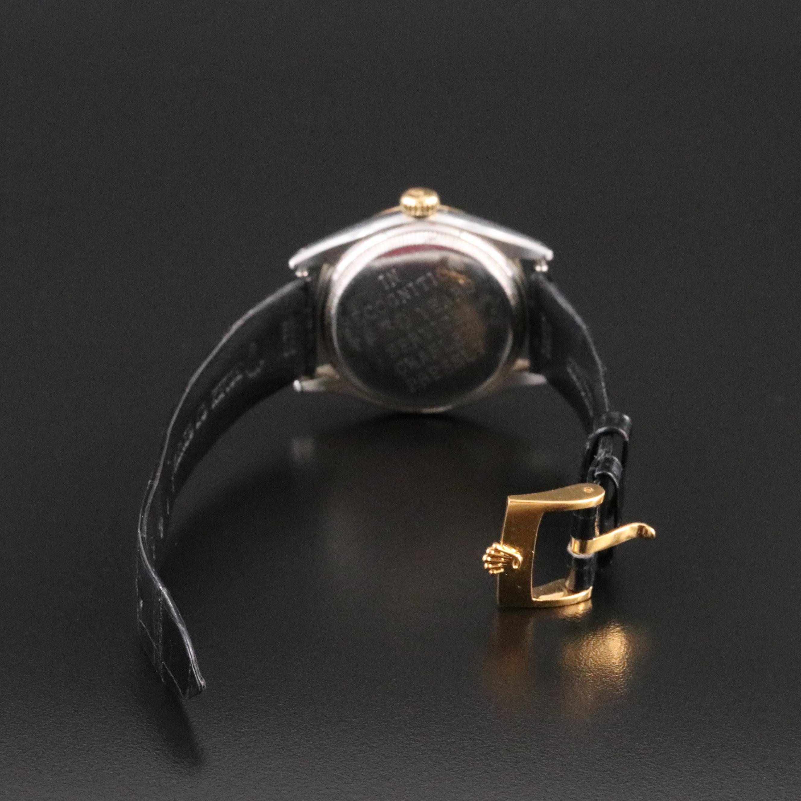 1963 Rolex Oyster Perpetual 6285 Halliburton 30yr Service Award Automatic Watch