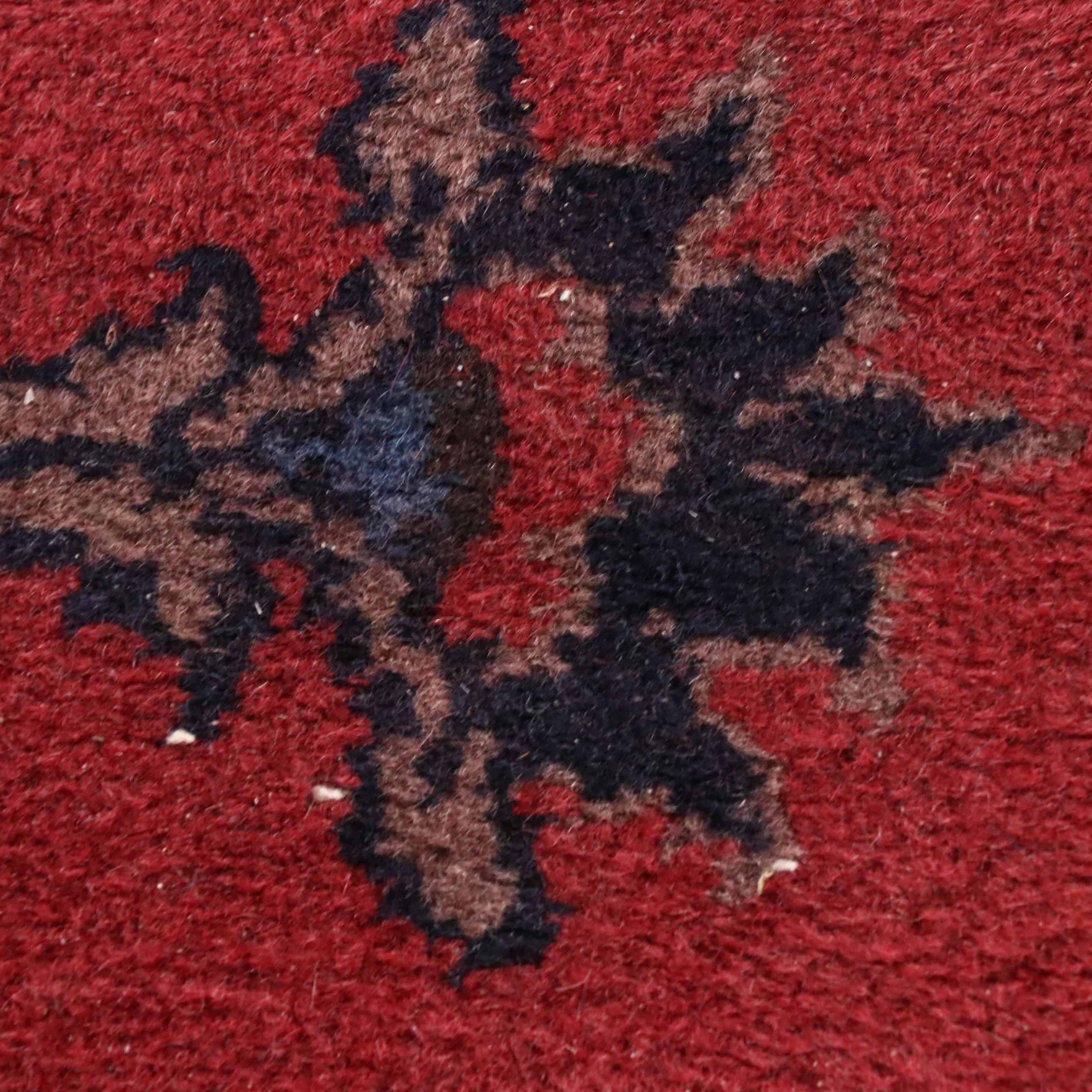 8'11 x 12' Hand-Knotted Persian Sarouk Room-Sized Rug