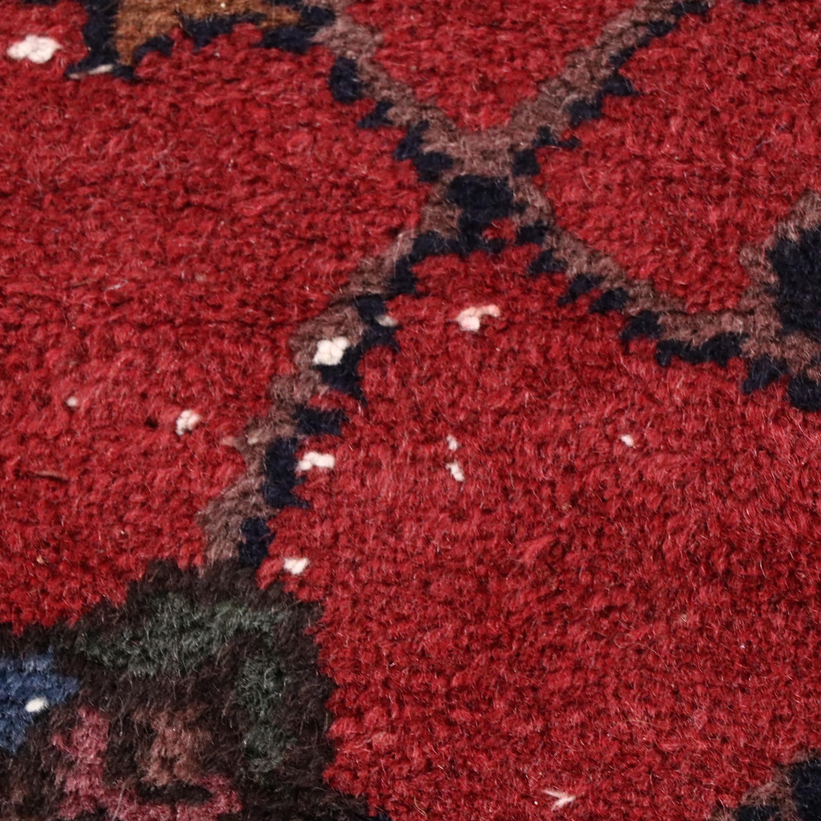 8'11 x 12' Hand-Knotted Persian Sarouk Room-Sized Rug