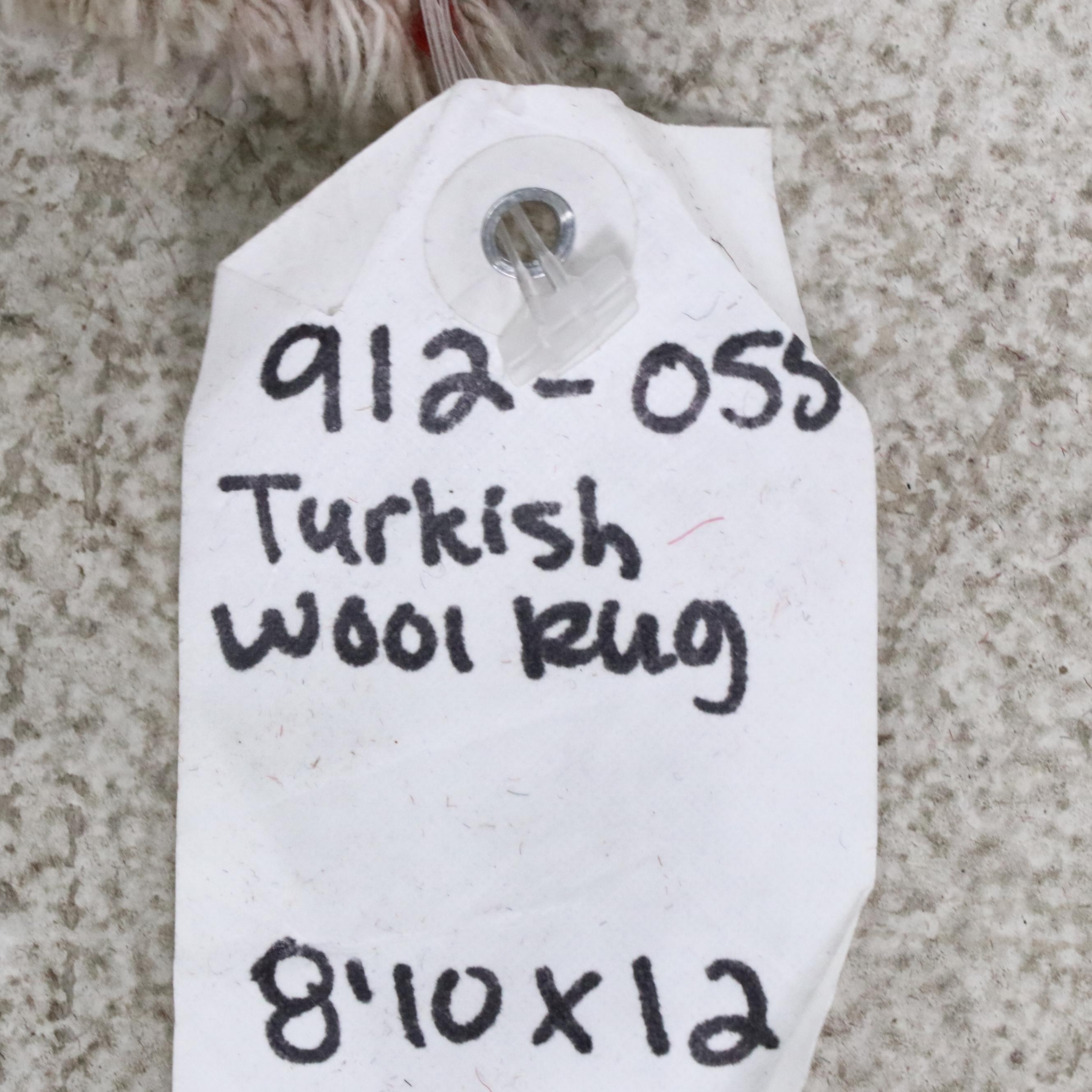 8'11 x 12' Hand-Knotted Persian Sarouk Room-Sized Rug