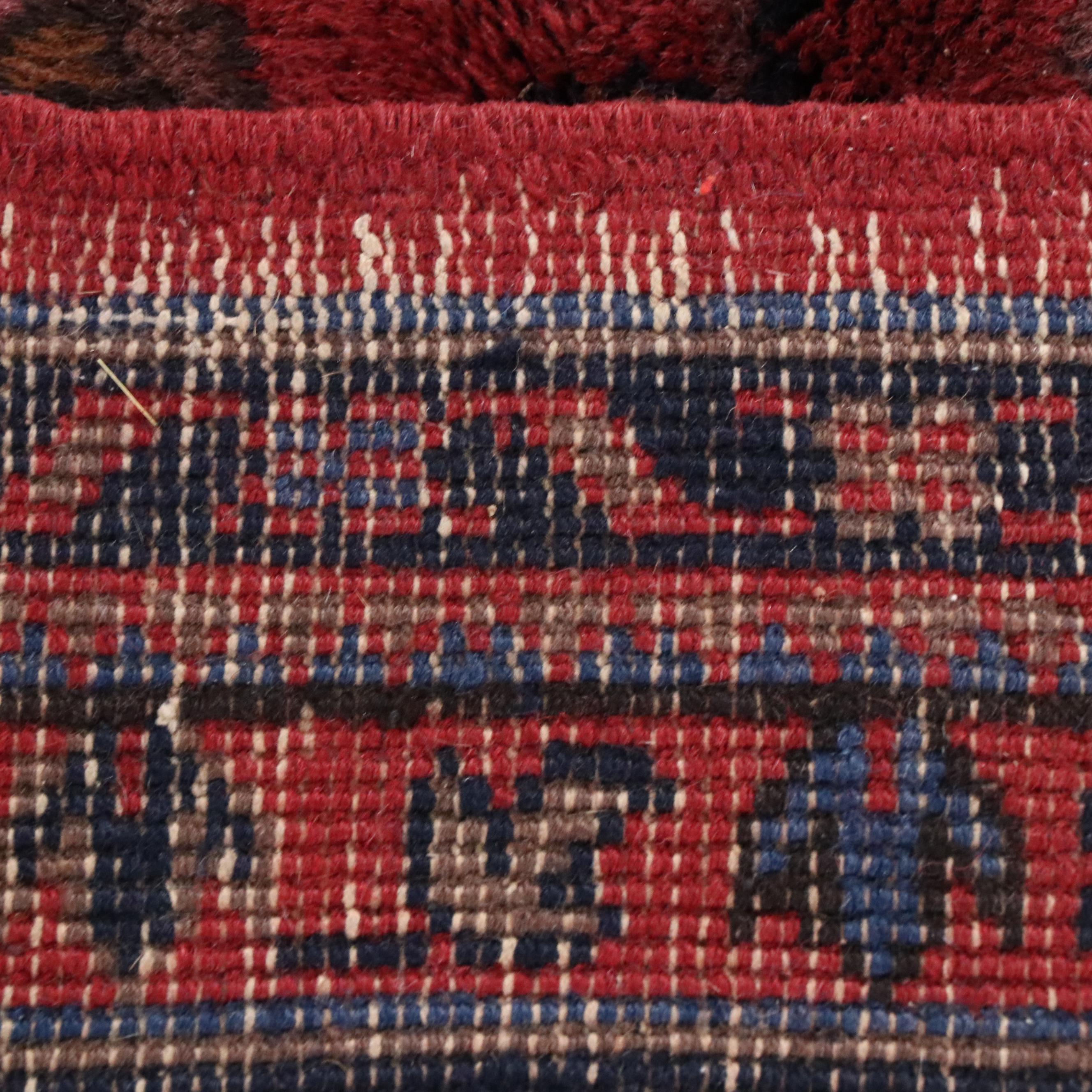 8'11 x 12' Hand-Knotted Persian Sarouk Room-Sized Rug