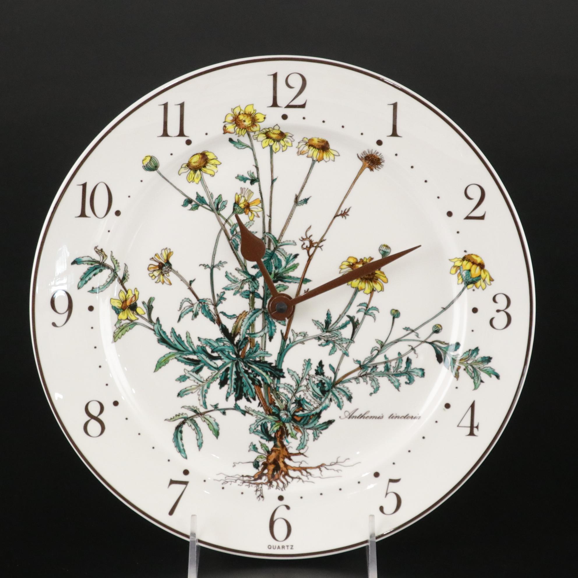 Villeroy & Boch "Botanica" Ceramic Candlesticks, Votive Holders and Plastic Tray