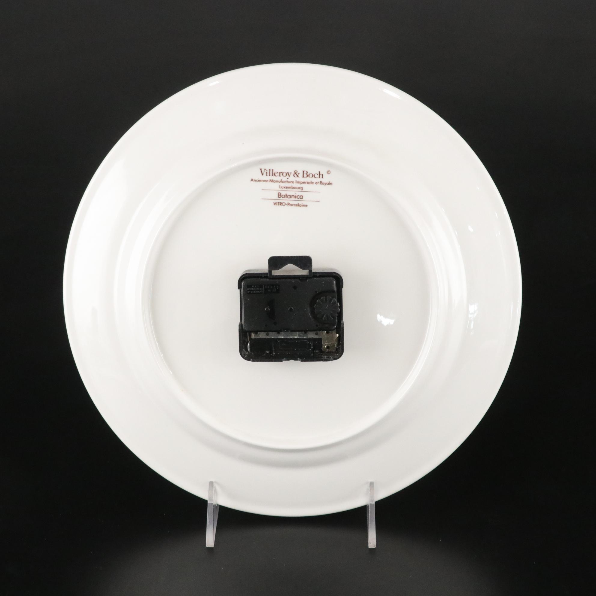 Villeroy & Boch "Botanica" Ceramic Candlesticks, Votive Holders and Plastic Tray