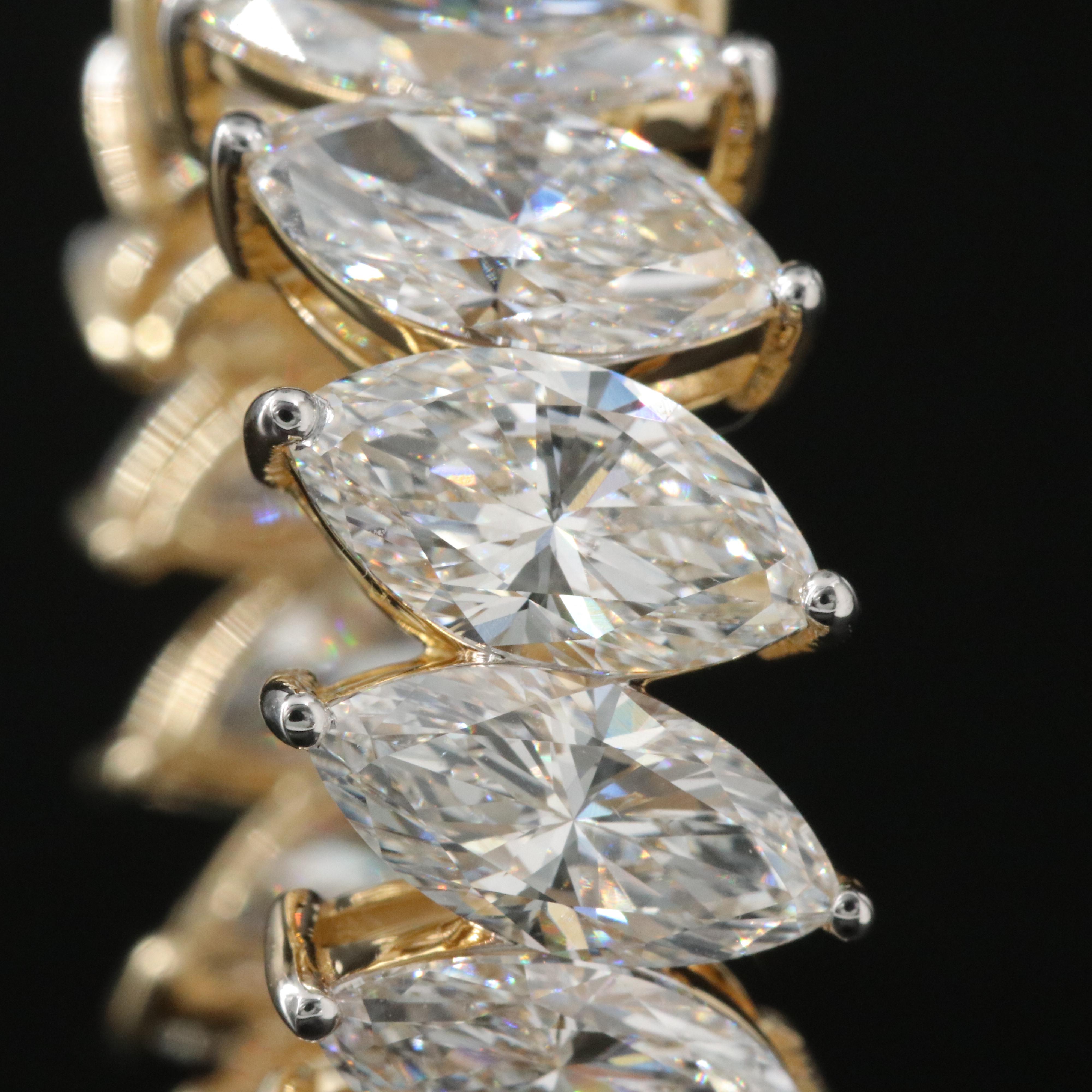 14K 10.23 CTW Lab Grown Diamond Eternity Band