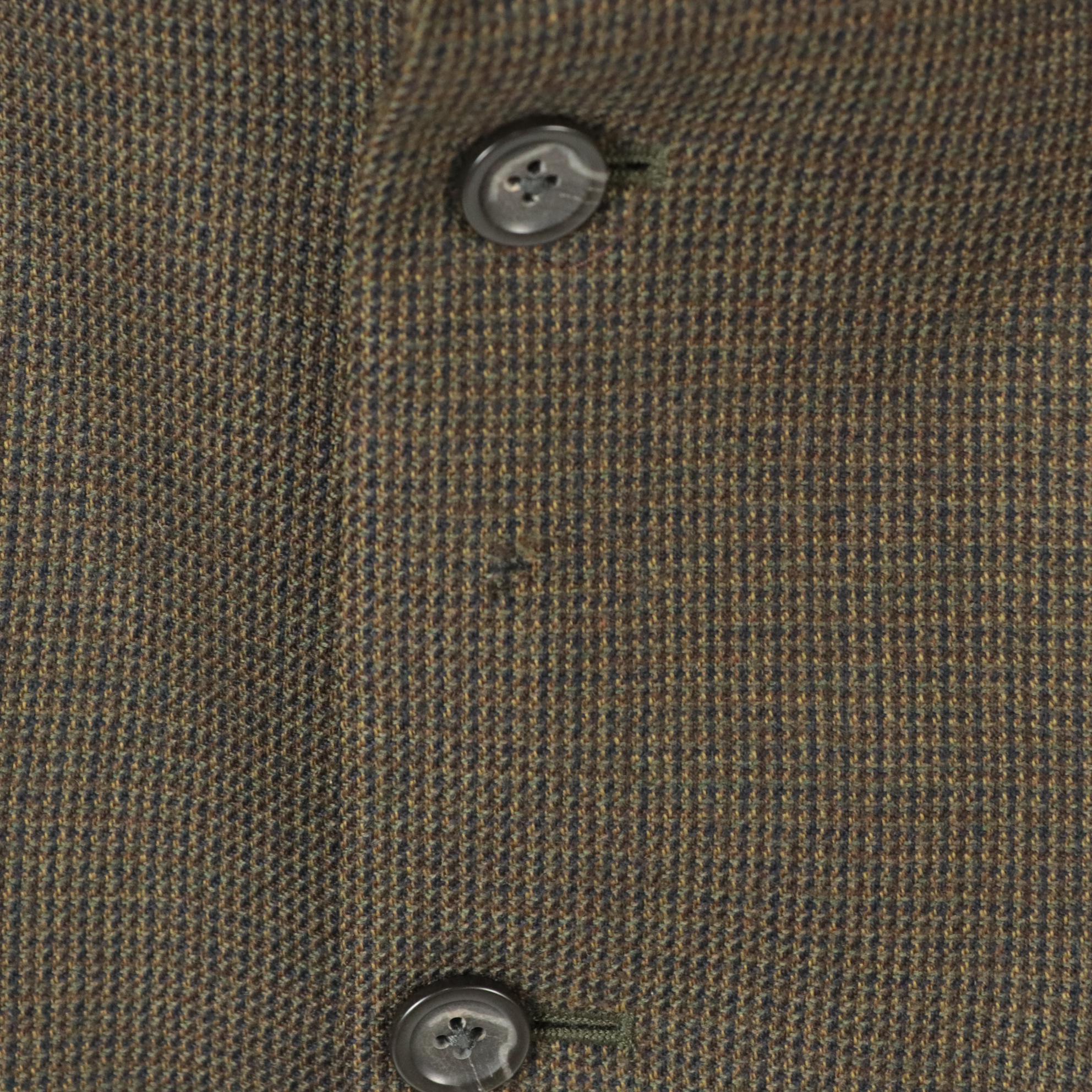 Men's Oscar de la Renta Tan Cashmere and Wool Tweed Sport Coats