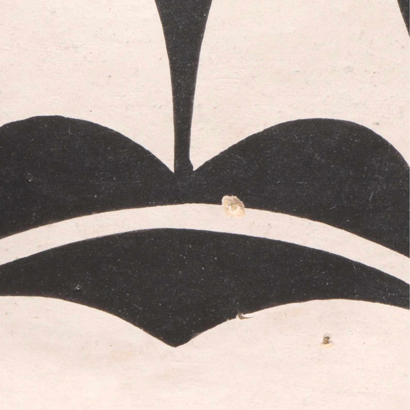 Debbie Brown Acoma Pottery Wedding Vase with Heartline Bear