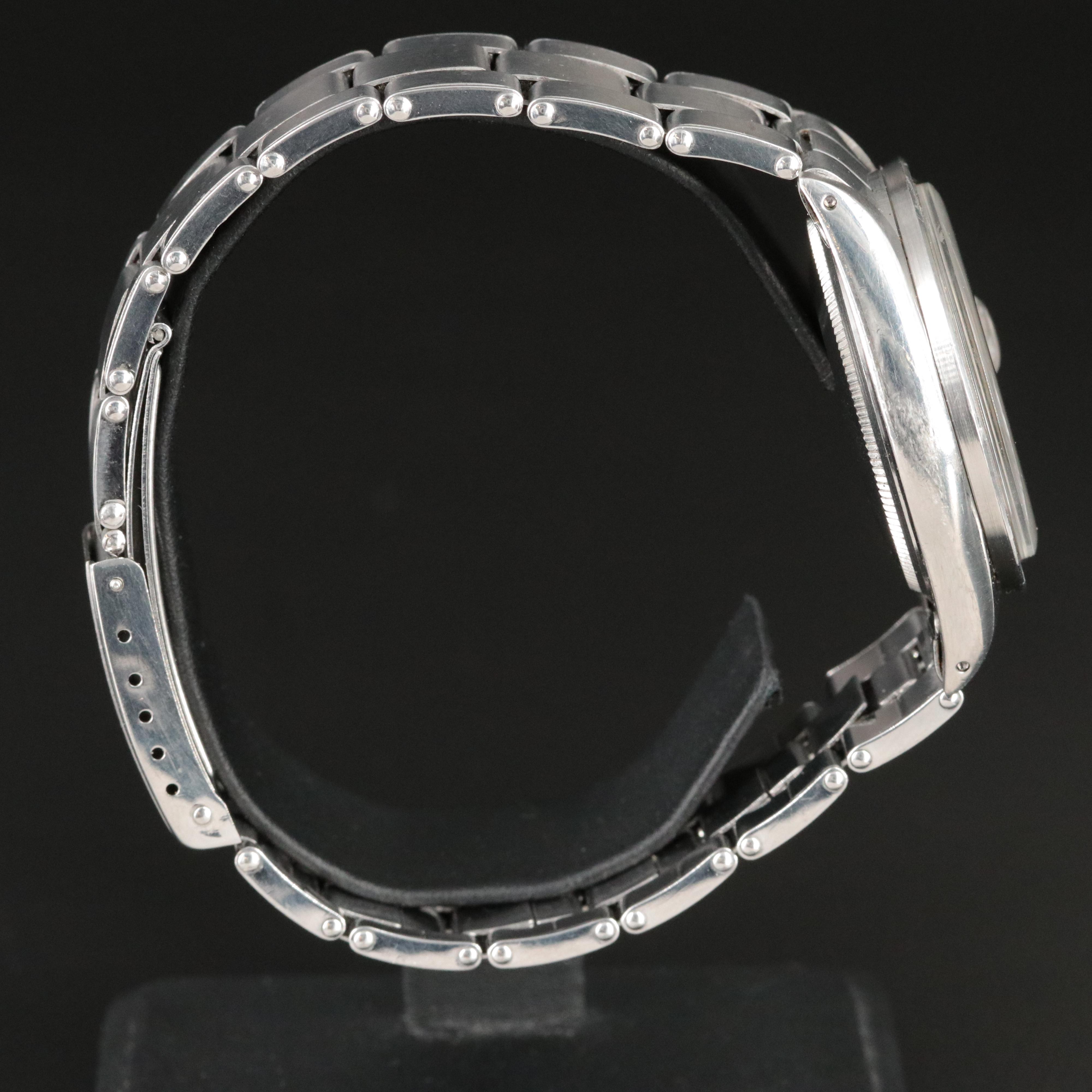 Rolex Oyster Perpetual Date 1501 Grey 34mm Steel Automatic Watch