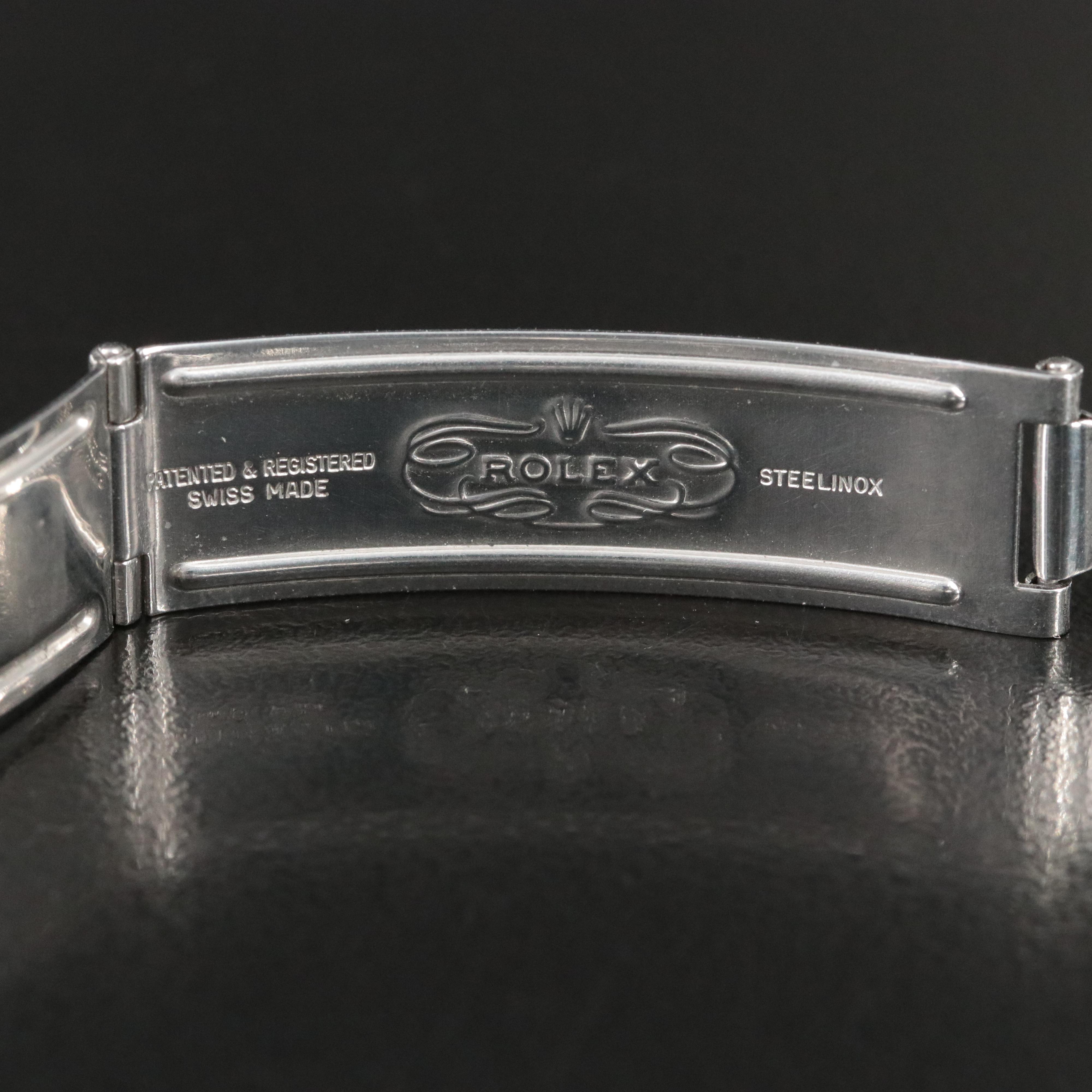 Rolex Oyster Perpetual Date 1501 Grey 34mm Steel Automatic Watch