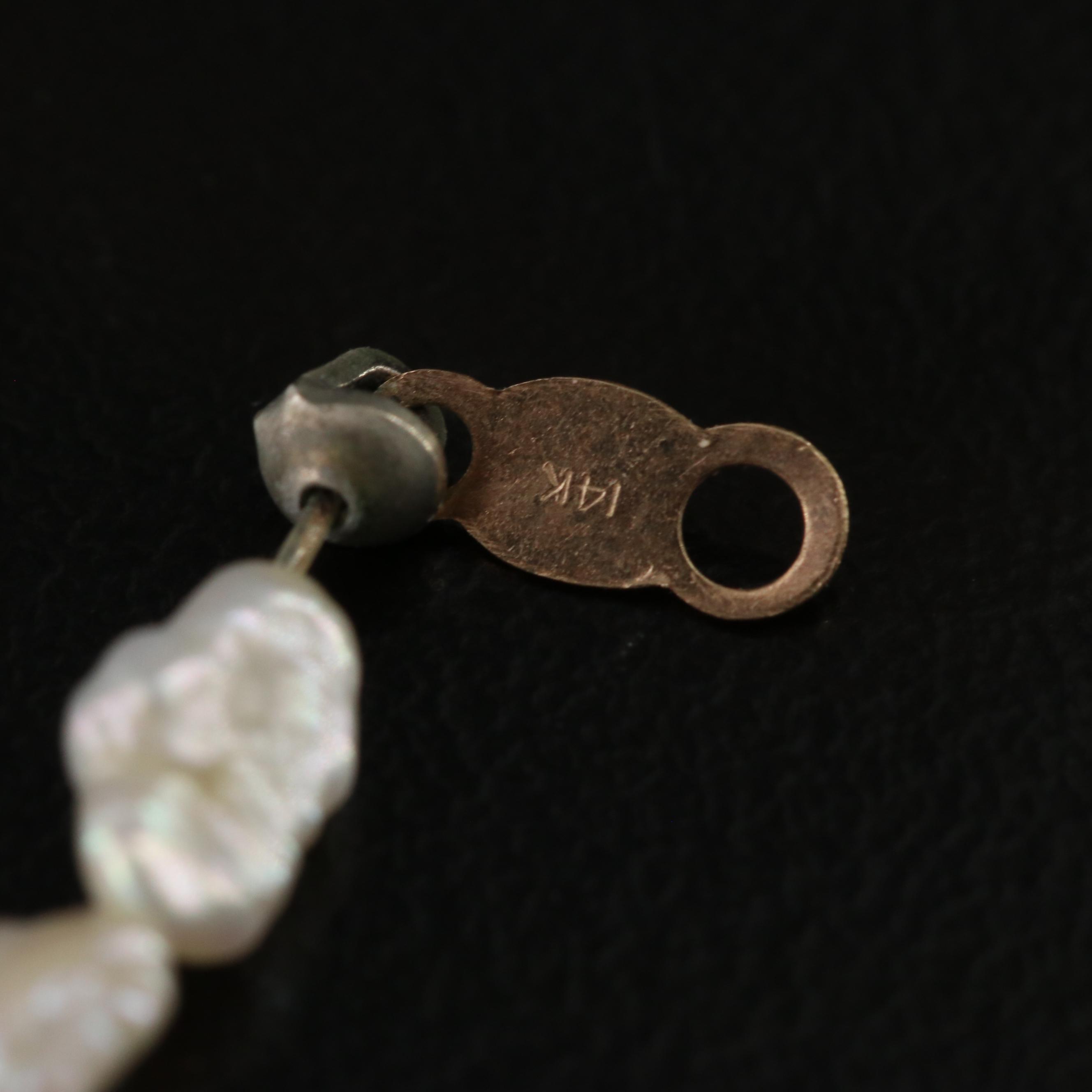 Pearl, Black Onyx and Serpentine Jewelry Including 10K and 14K