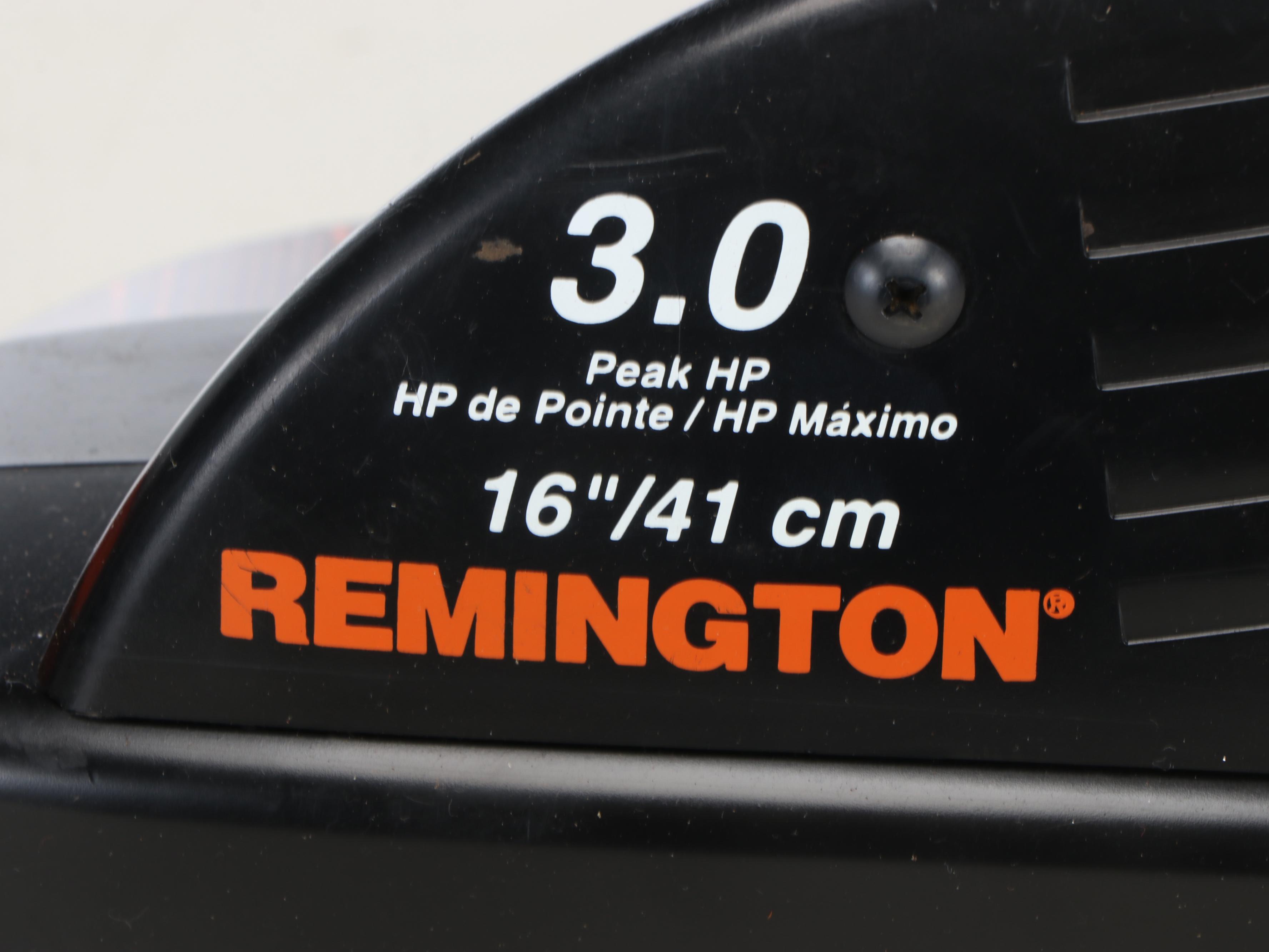 Remington Electric Chainsaw, Toro Leaf Blower and Black+Decker Hedge Trimmer