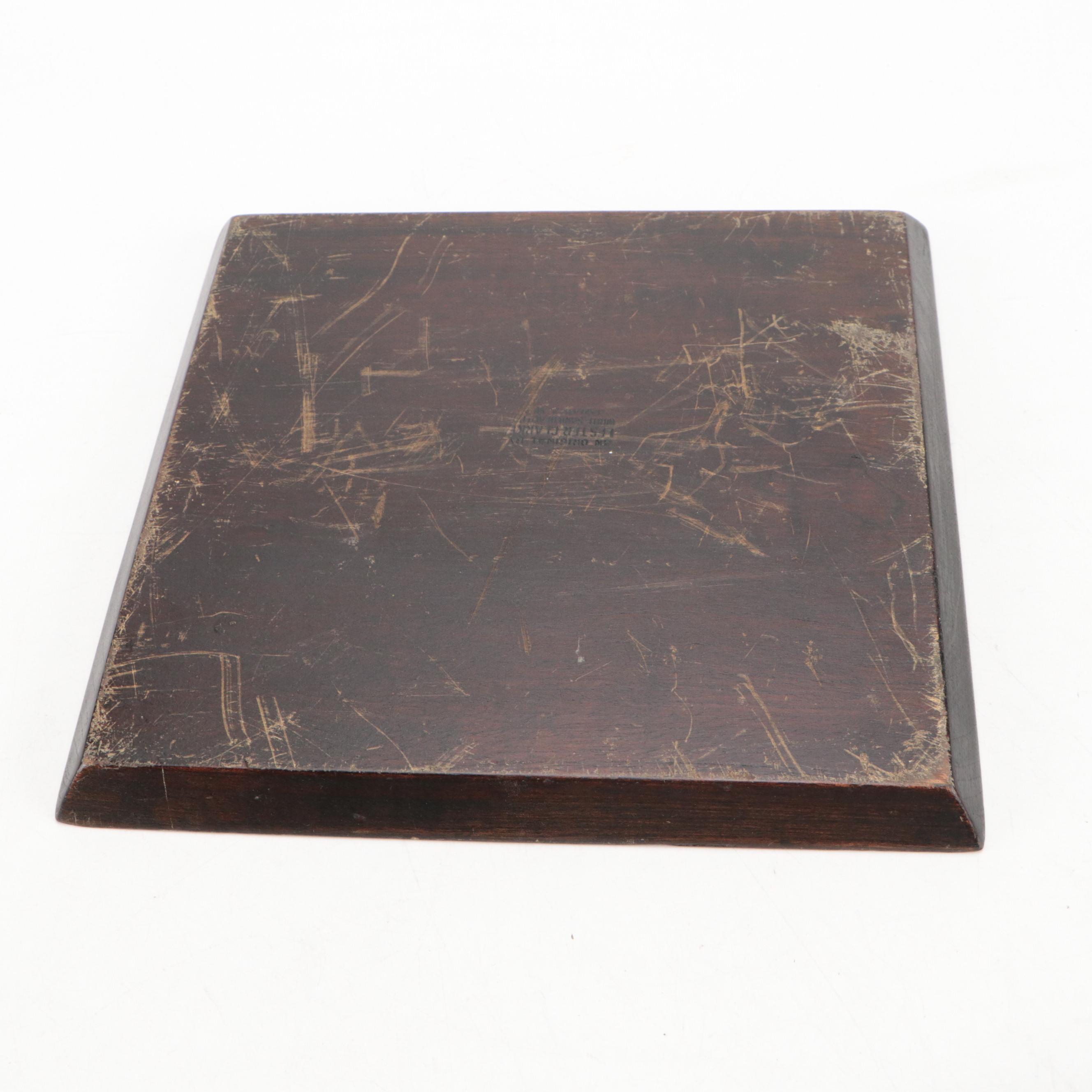 Lester Clarke and Other Wooden Serving Bowls and Tray, Mid to Late 20th Century