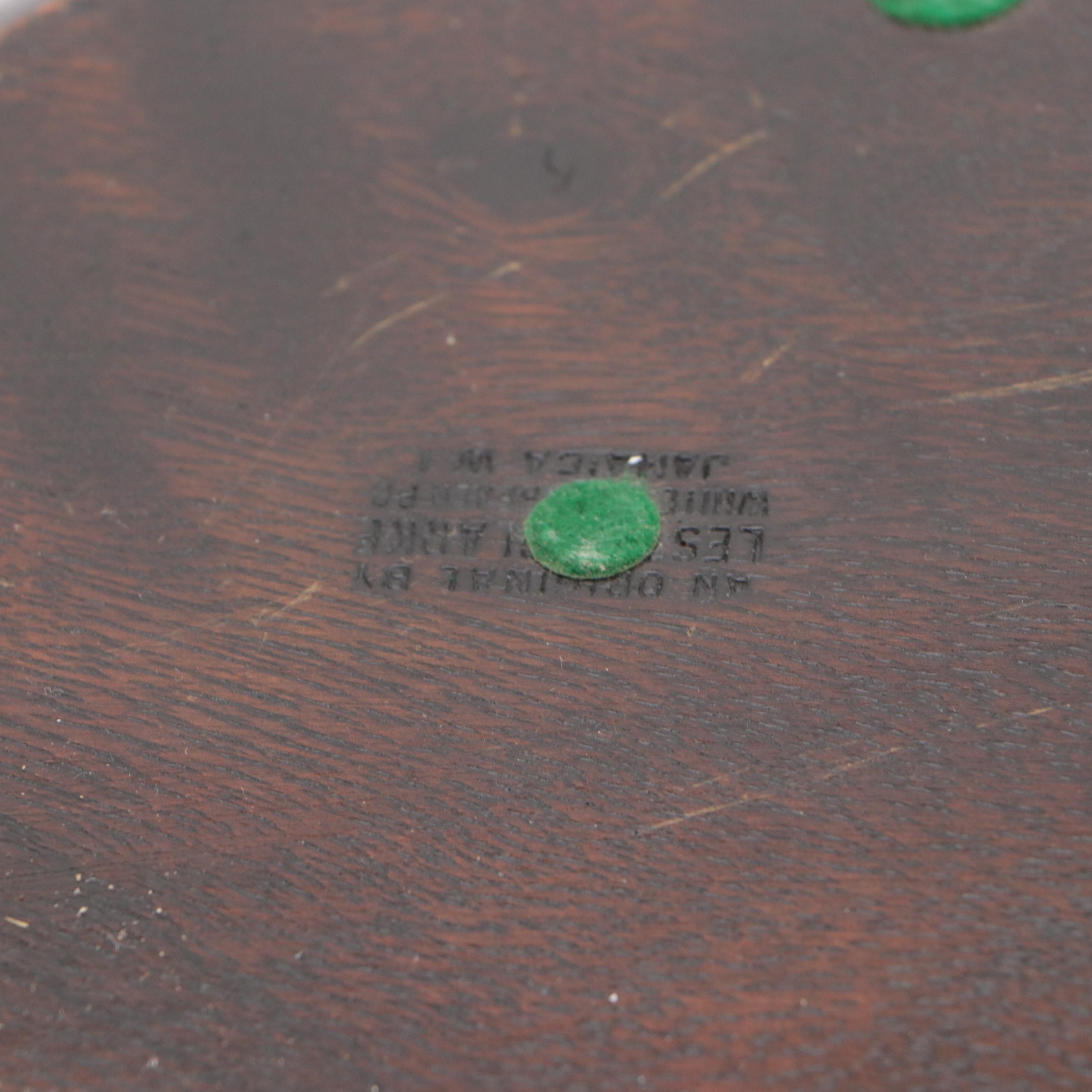 Lester Clarke and Other Wooden Serving Bowls and Tray, Mid to Late 20th Century