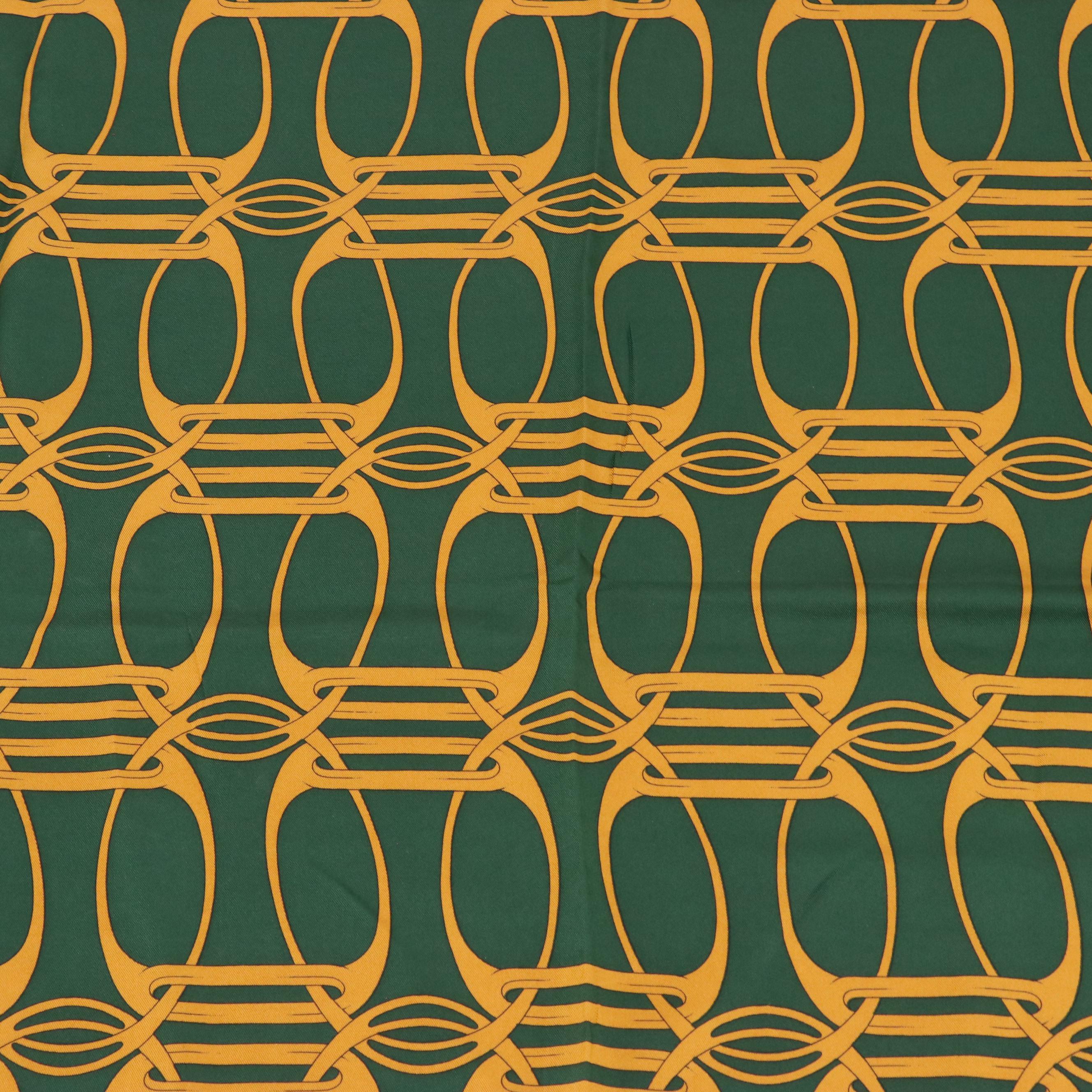 Gucci Link Printed Silk Scarf