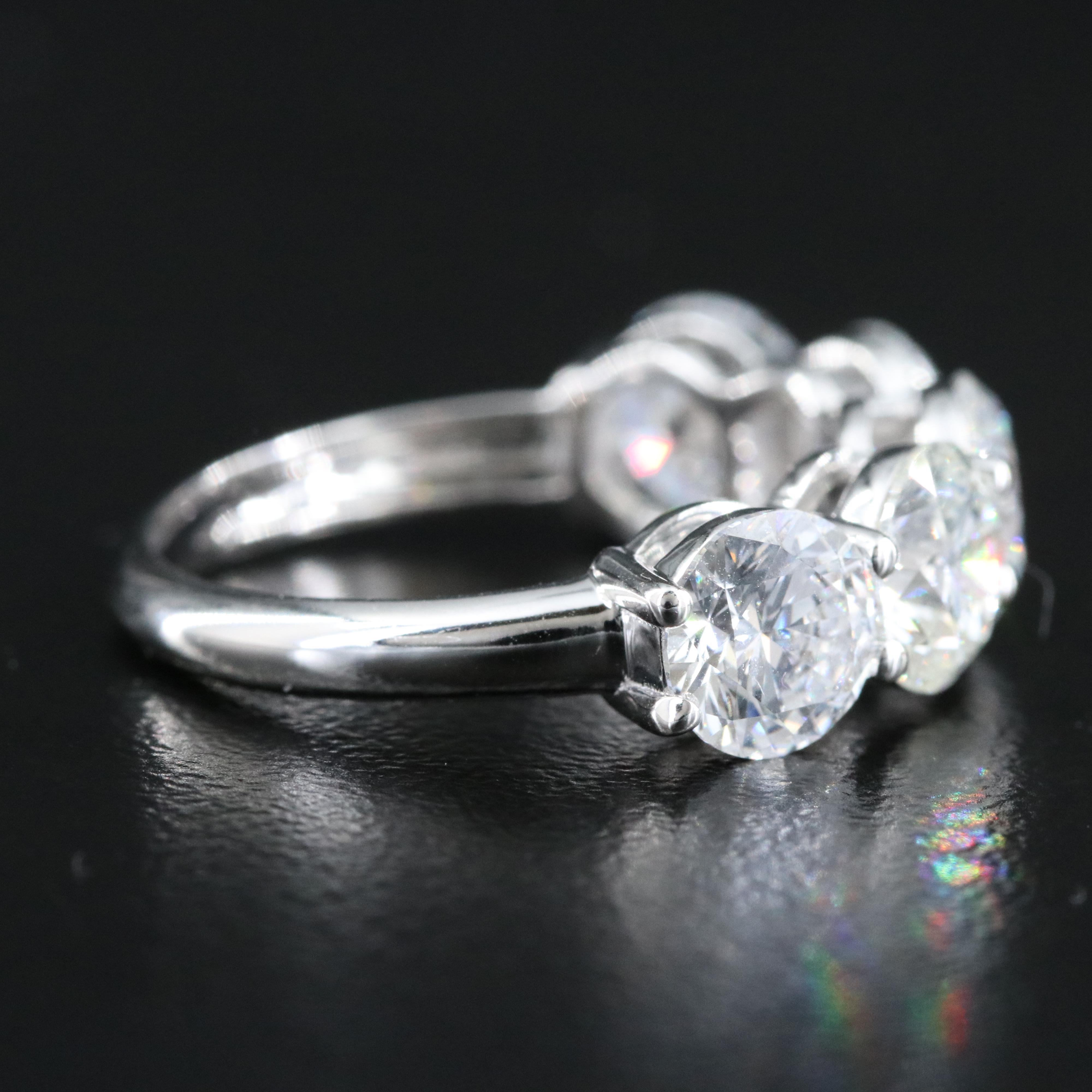 14K 4.17 CTW Lab Grown Diamond Ring