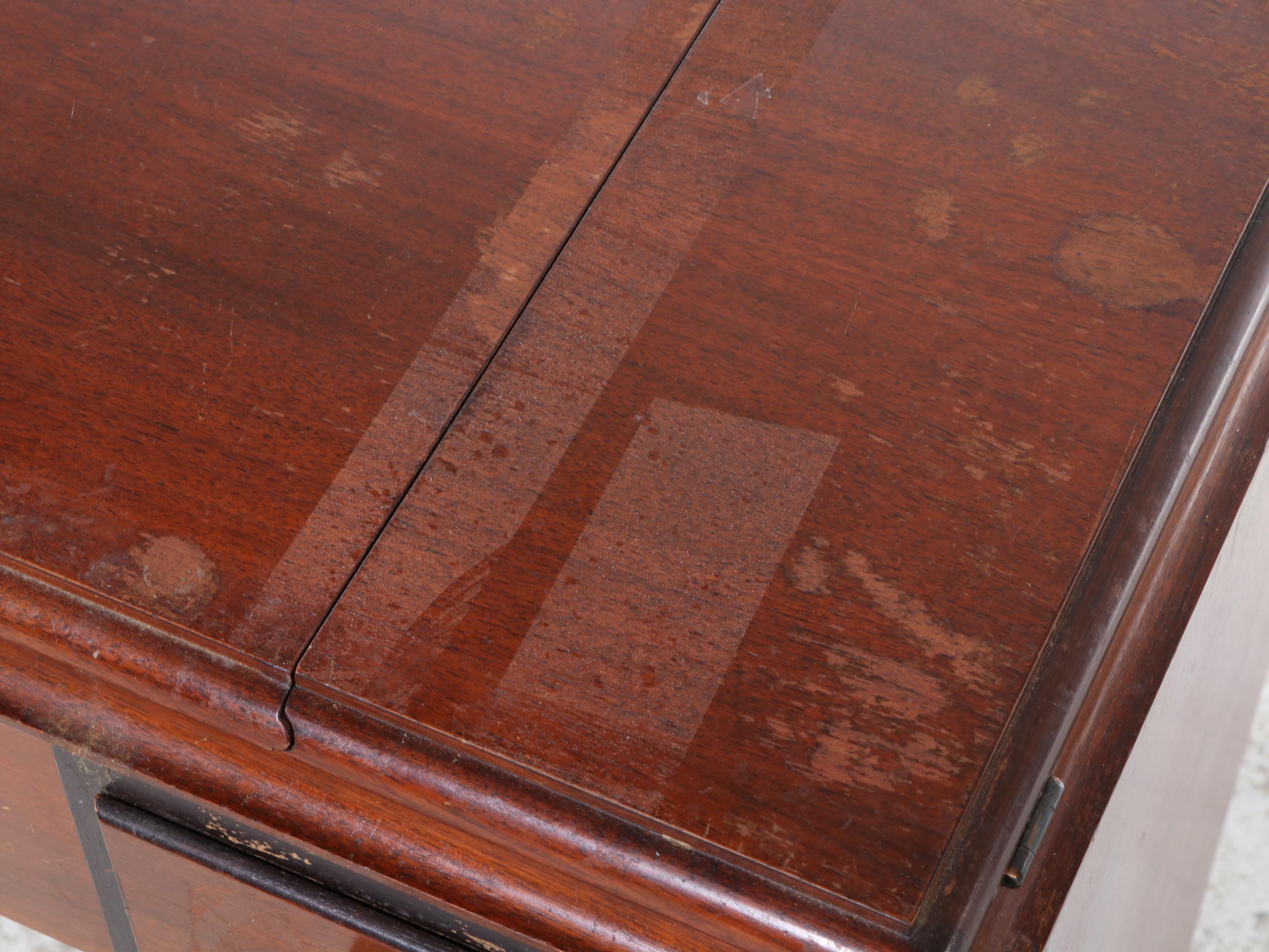 Singer Sewing Machine Model 15. and Table with Chair, 1950