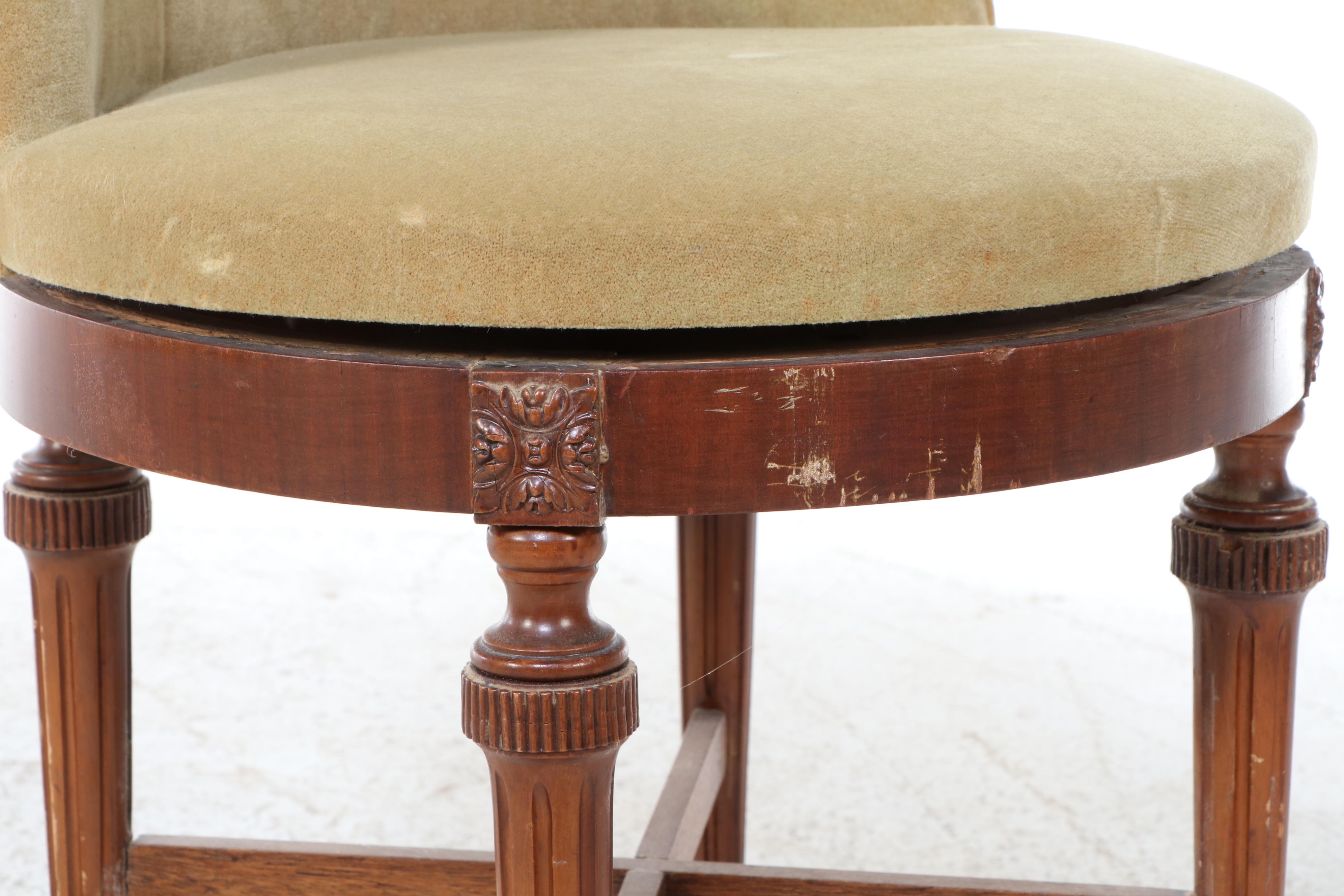 Singer Sewing Machine Model 15. and Table with Chair, 1950