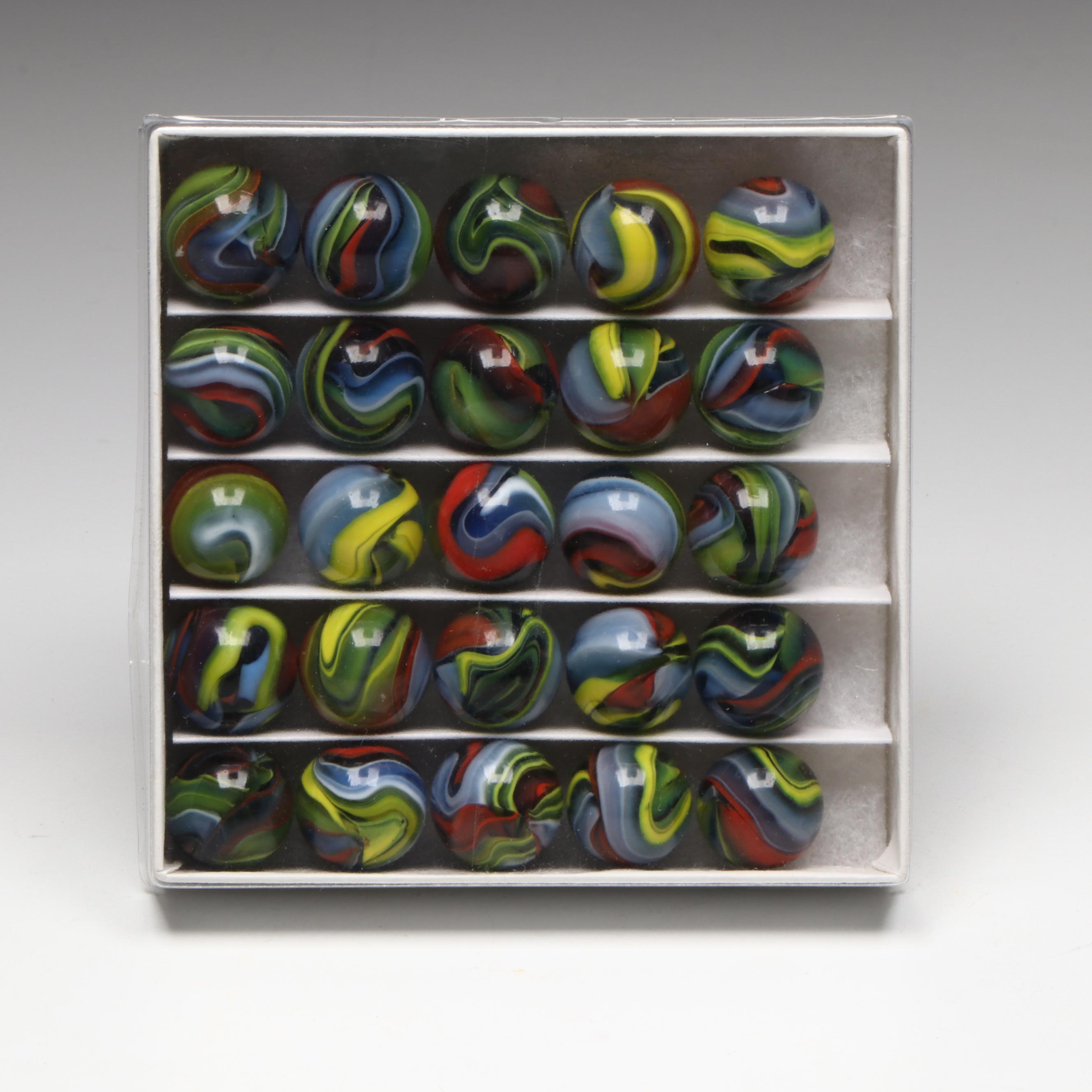 Vacor de Mexico First Run Michelangelo Glass Marbles