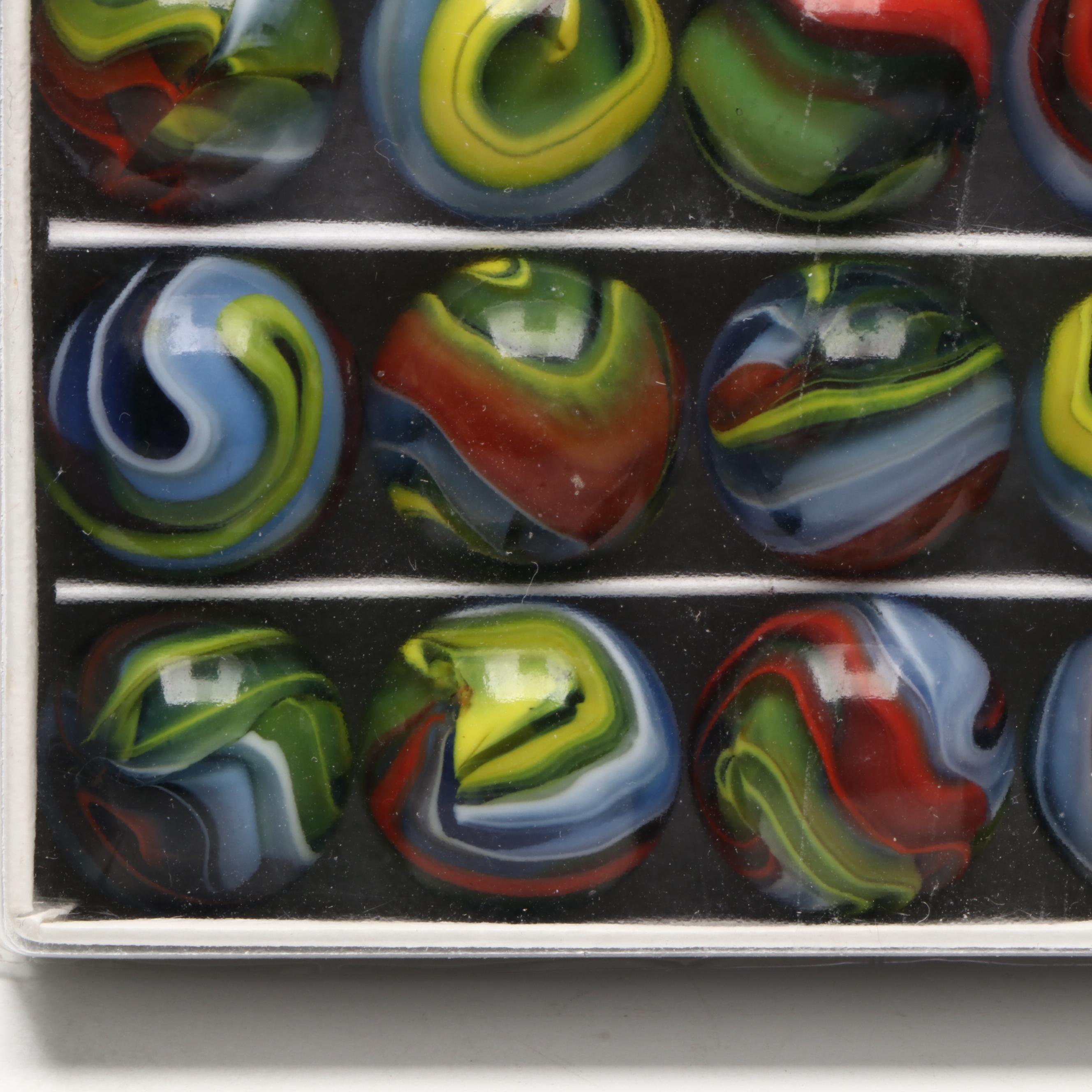 Vacor de Mexico First Run Michelangelo Glass Marbles