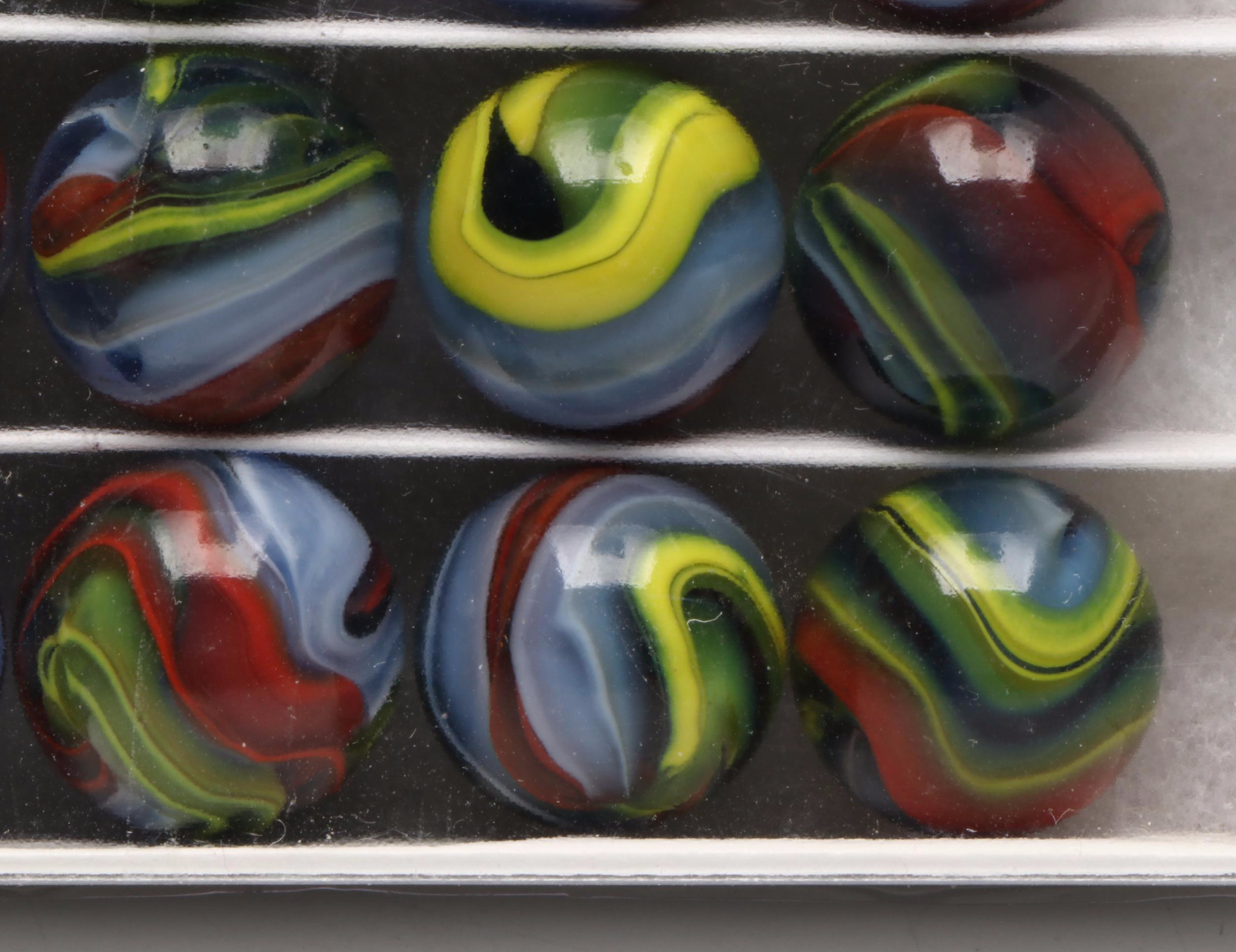 Vacor de Mexico First Run Michelangelo Glass Marbles